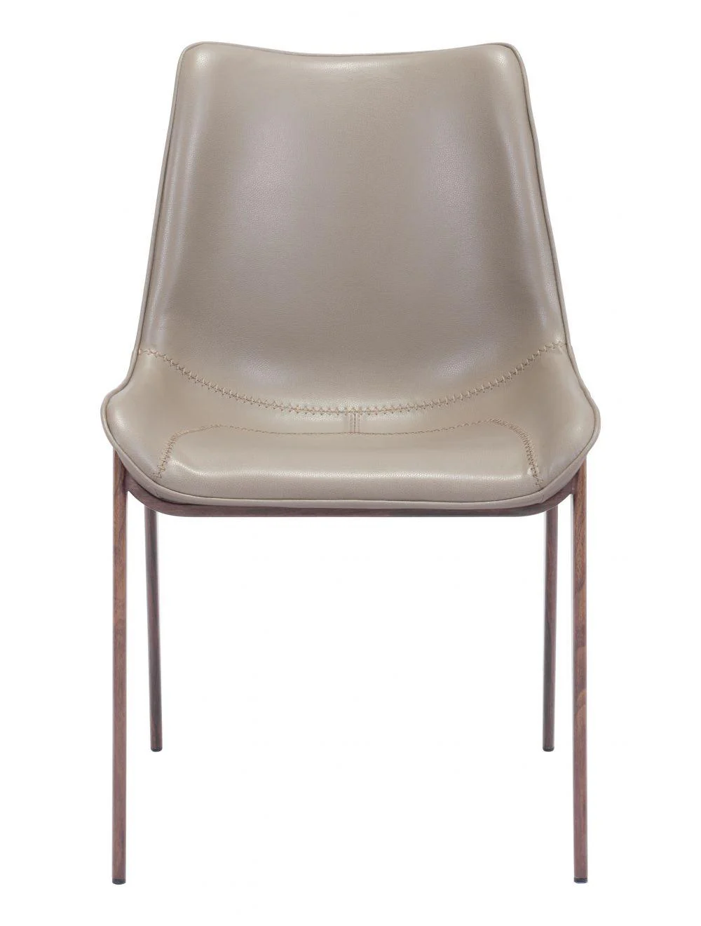 Magnus Dining Chair (Set of 2) Gray & Walnut - Frankwebs