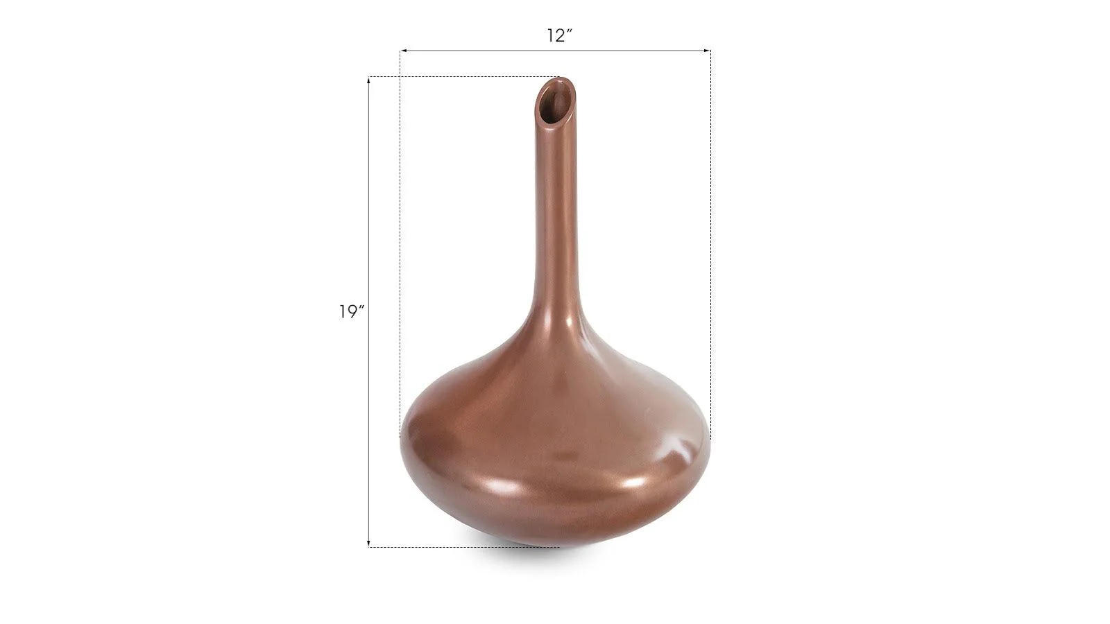 Julian Vase, Copper Top Coat - Frankwebs