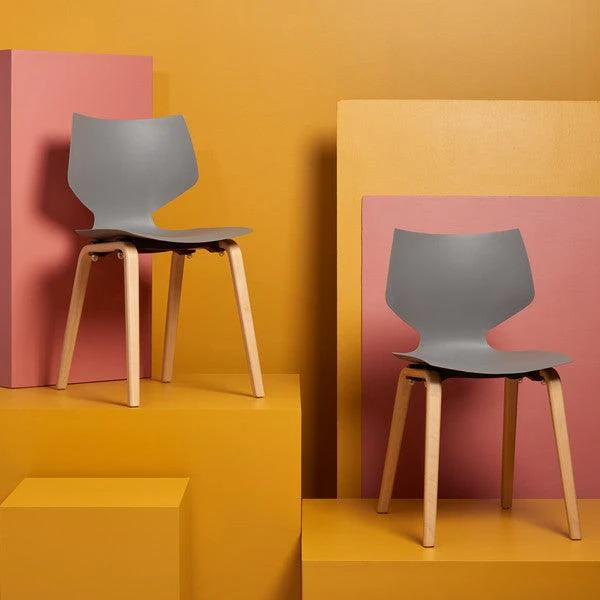 DARNEL MOLDED PLASTIC DINING CHAIR - Frankwebs