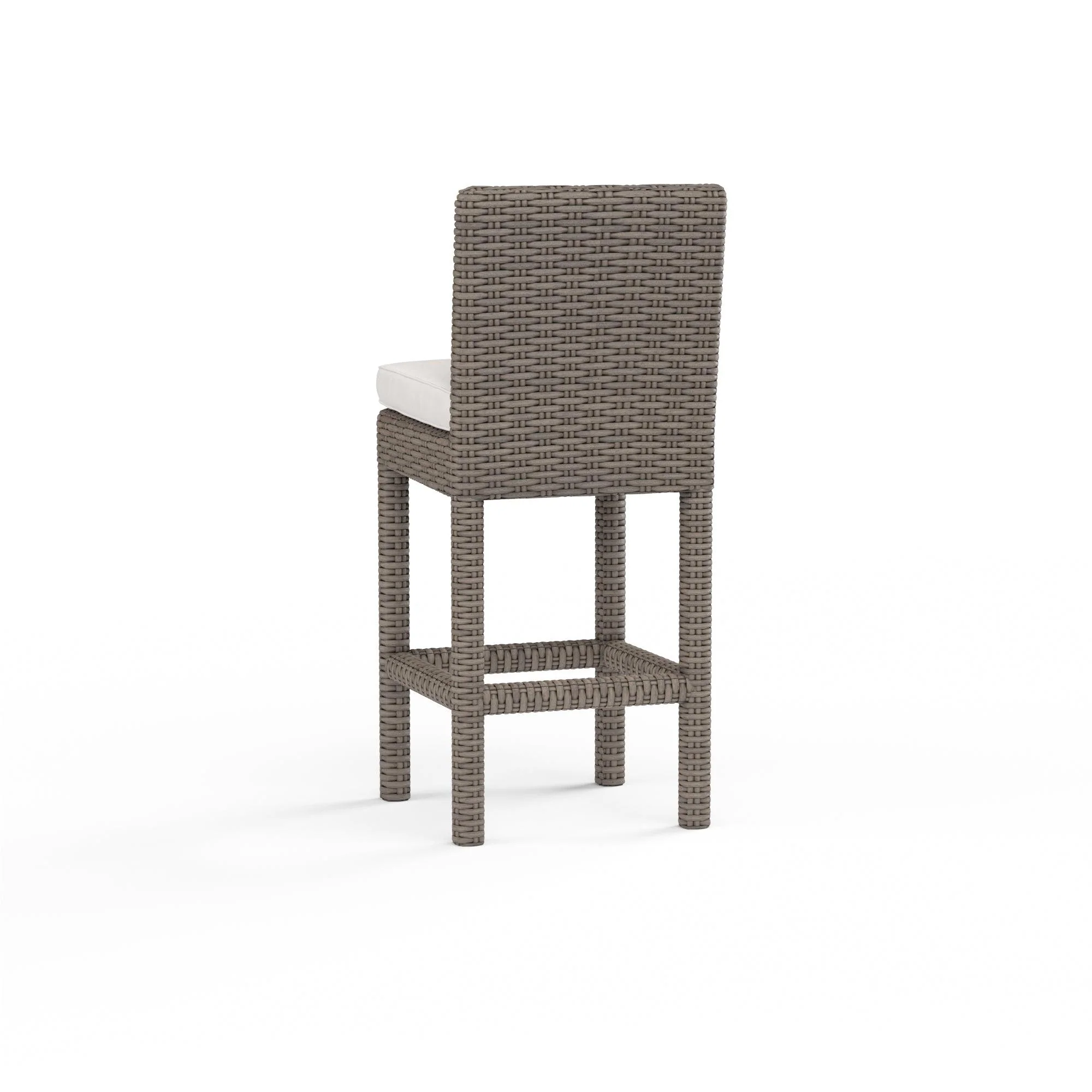 Coronado Barstool in Canvas Flax w/ Self Welt - Frankwebs