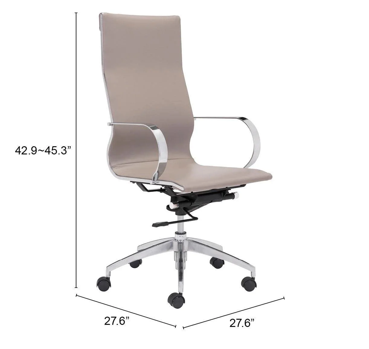 Glider High Back Office Chair - Frankwebs