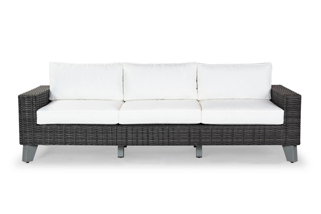MARGARITA WICKER PATIO SOFA - Frankwebs
