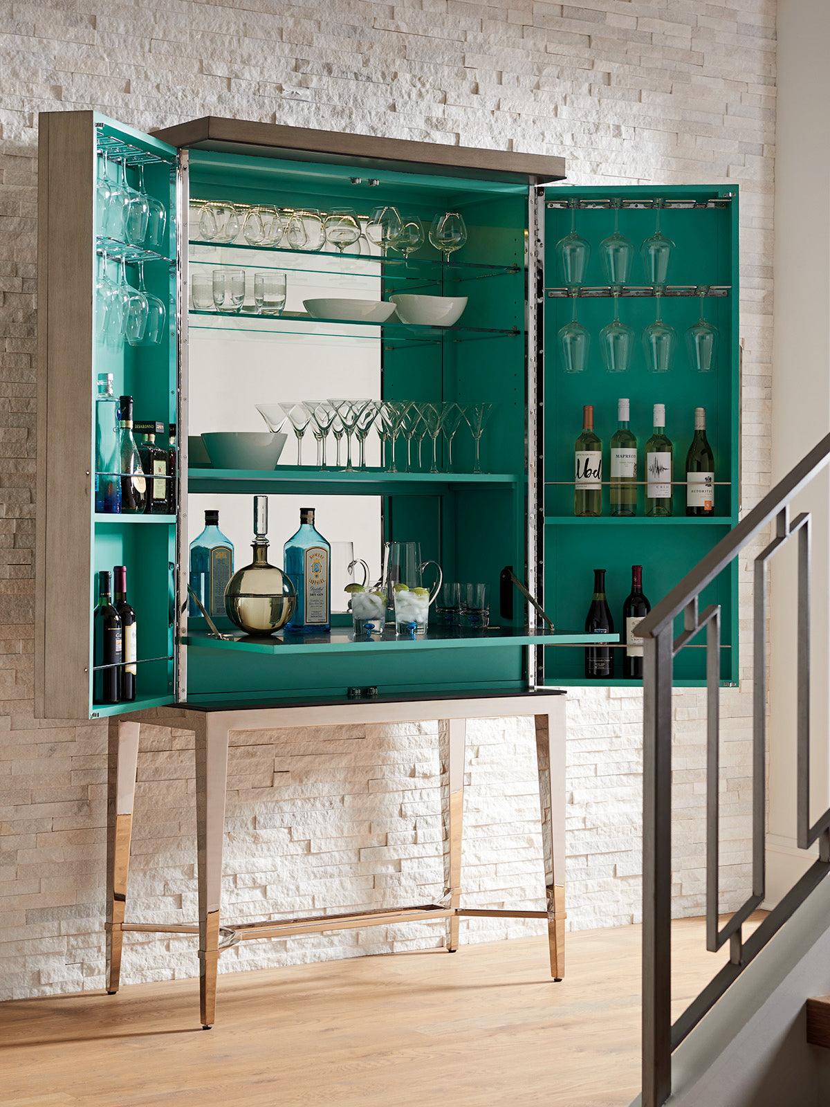 Ariana Cheval Bar Cabinet - Frankwebs