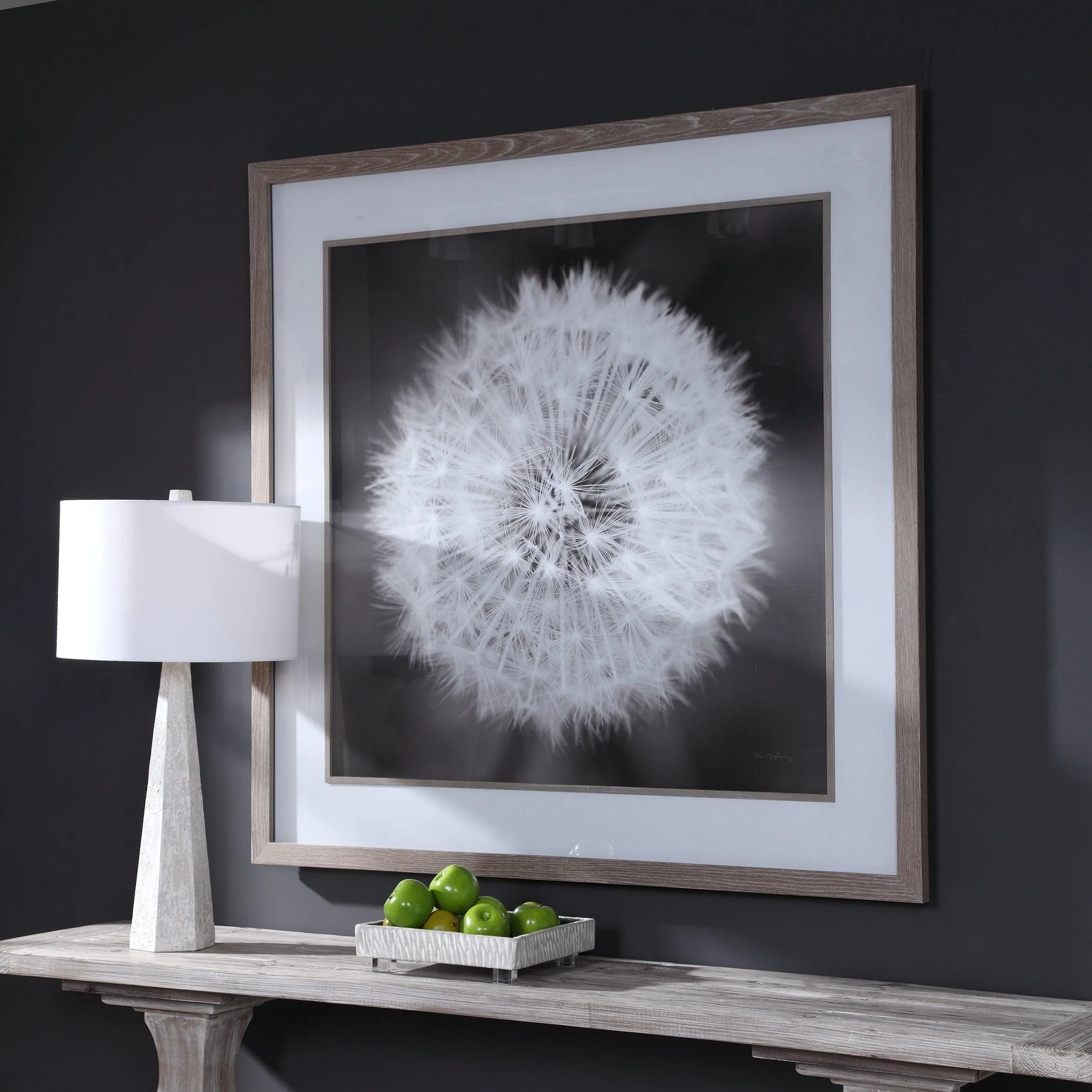 DANDELION SEEDHEAD FRAMED PRINT - Frankwebs