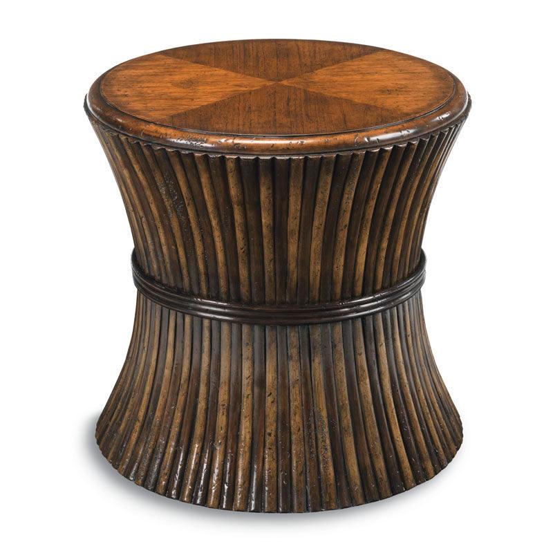 Rattan Drum Table - Frankwebs