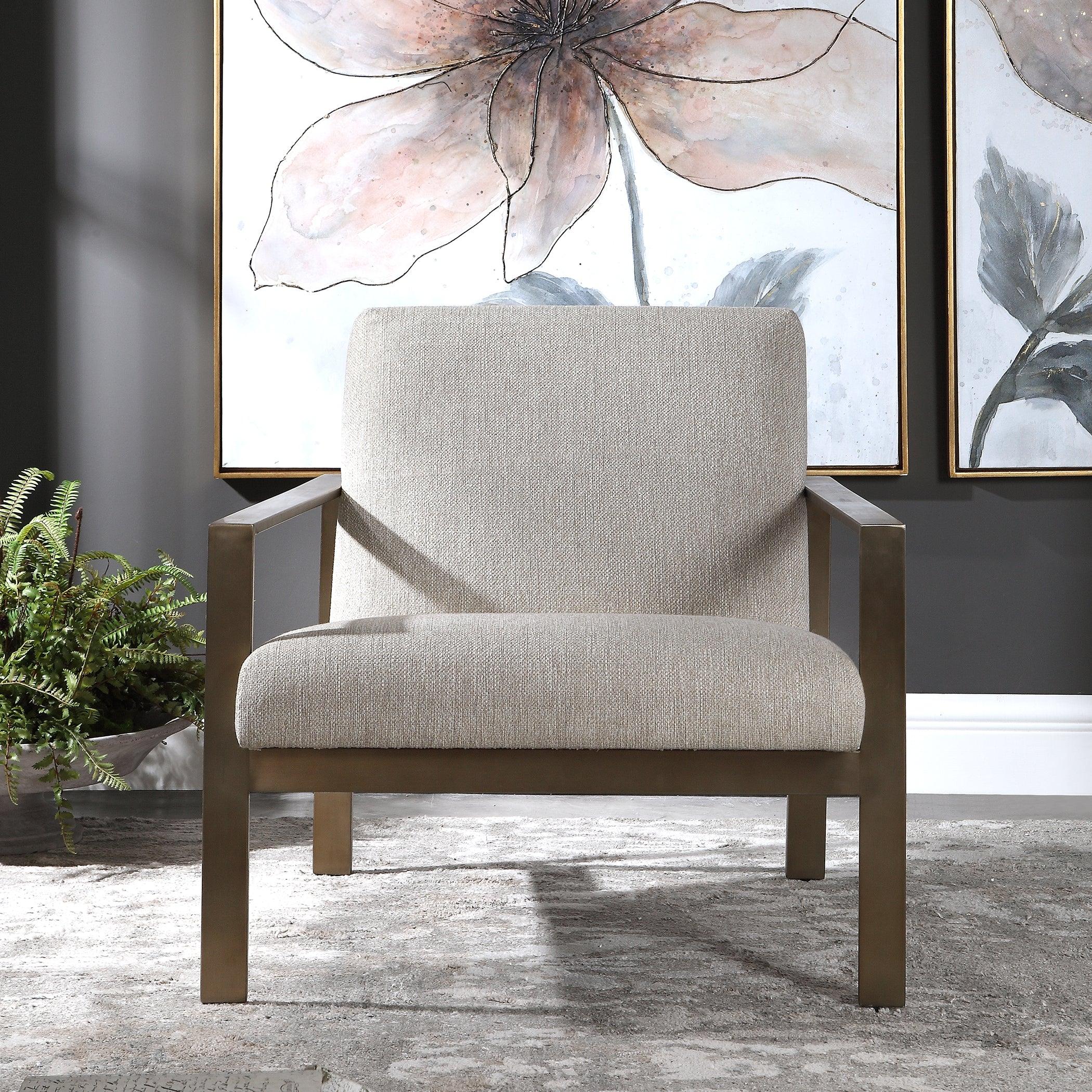 Wills Contemporary Accent Chair - Frankwebs