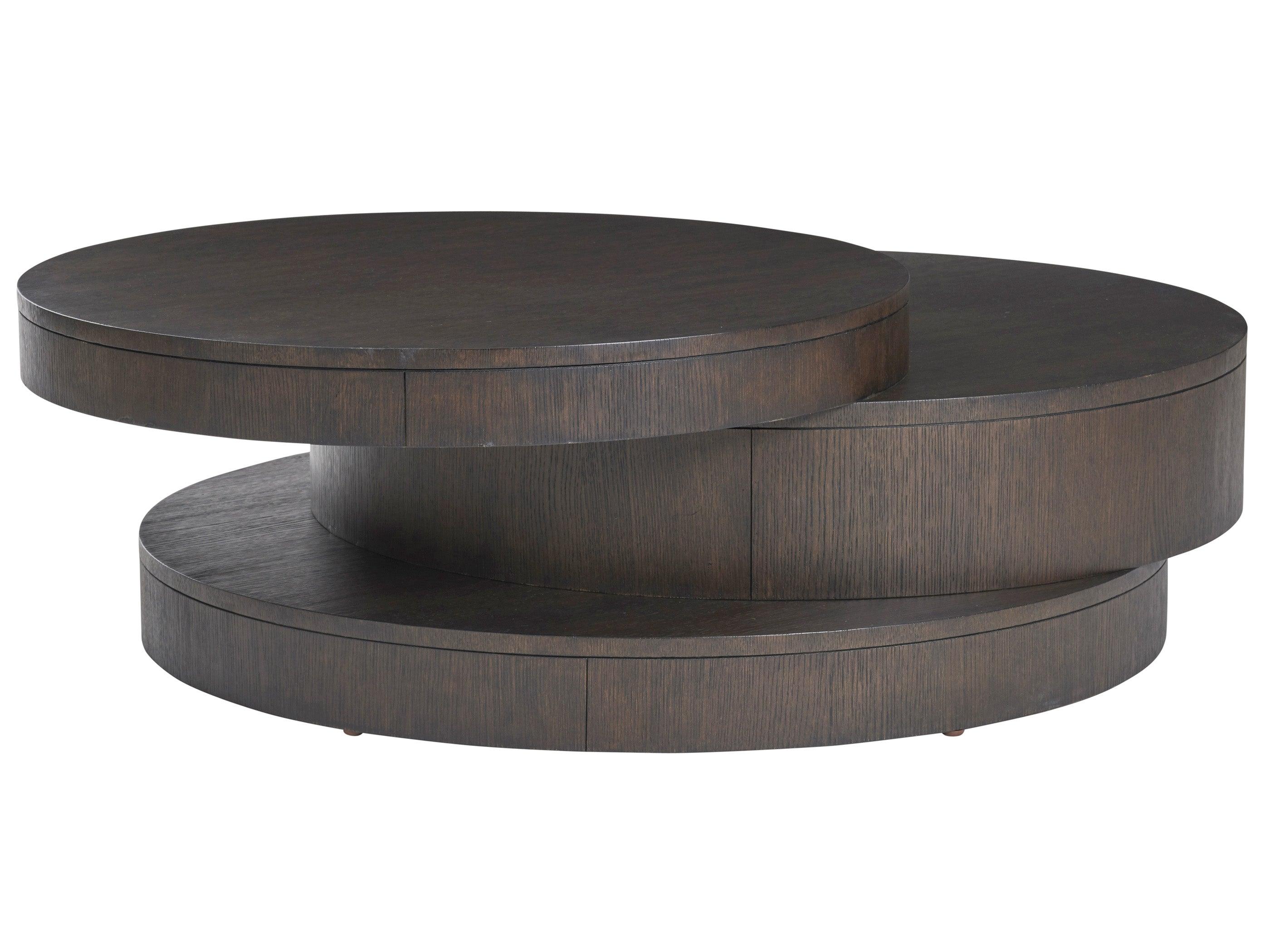 Park City Mountaineer Round Cocktail Table - Frankwebs