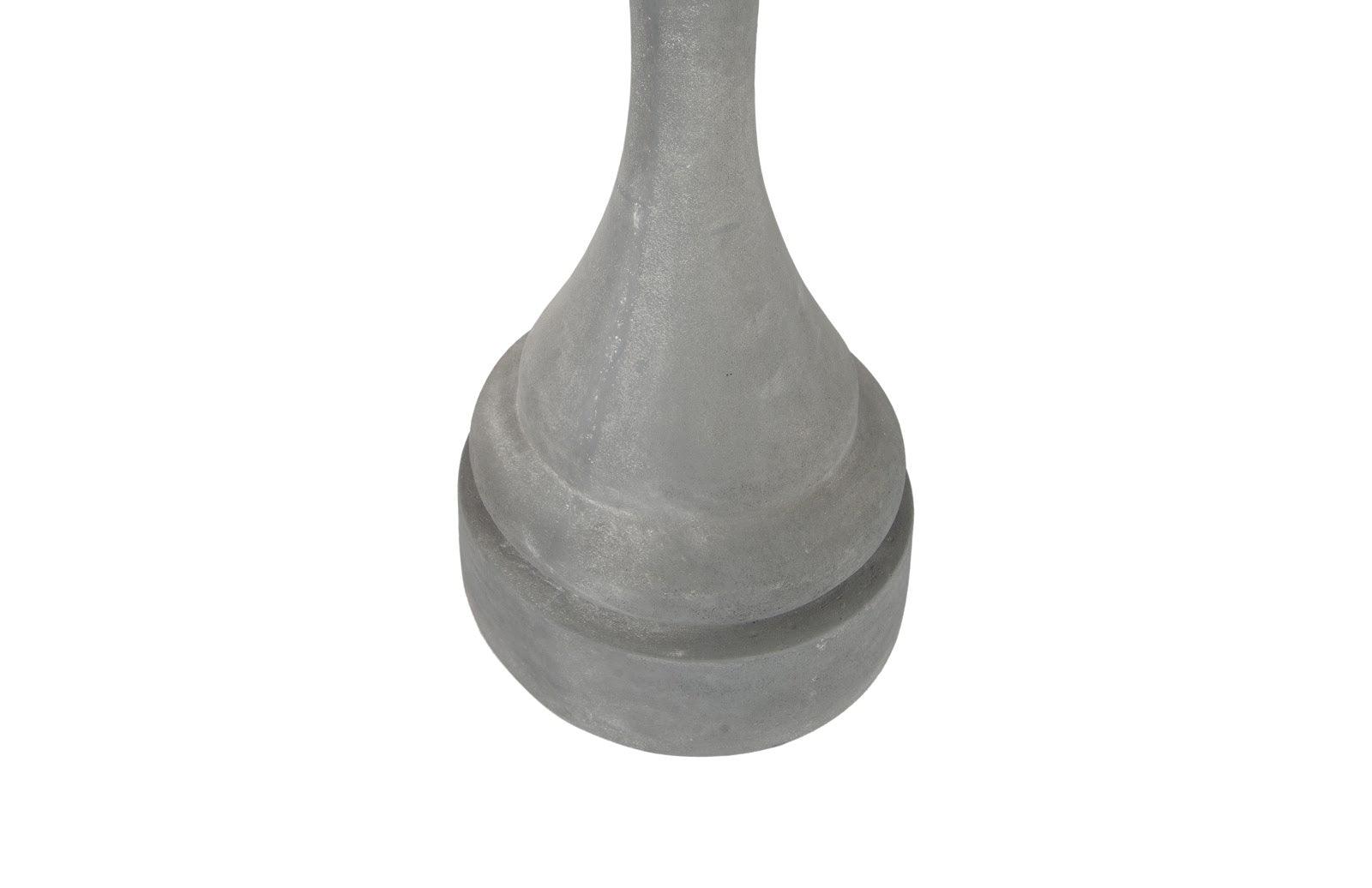 Check Mate Sculpture Gray Finish , Stone - Frankwebs