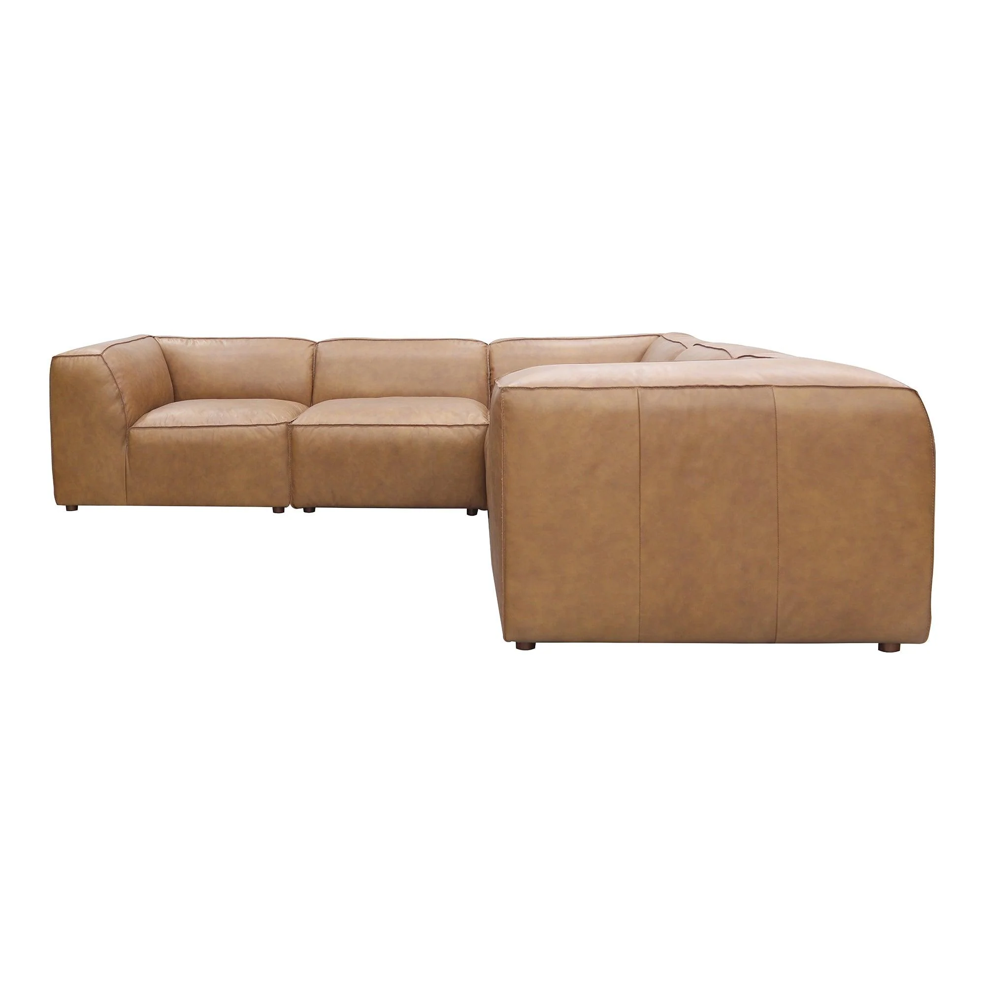 Form Dream Modular Sectional Sonoran Tan Leather - Frankwebs
