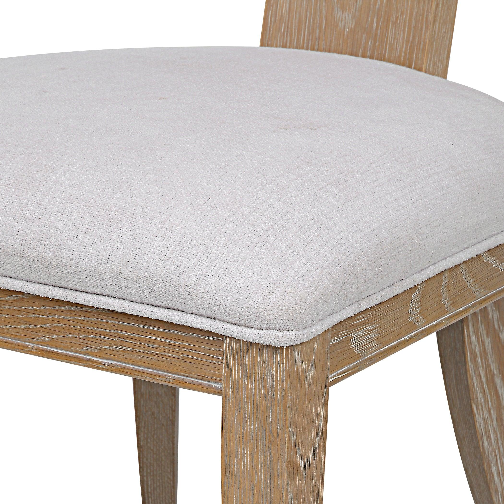 Idris Armless Chair Natural - Frankwebs