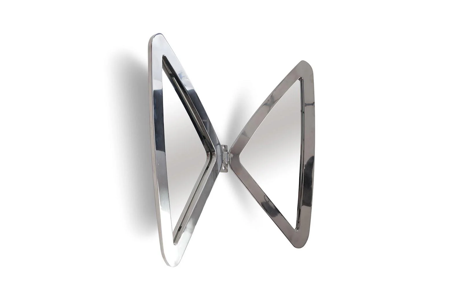 Butterfly Mirror, Stainless Steel - Frankwebs