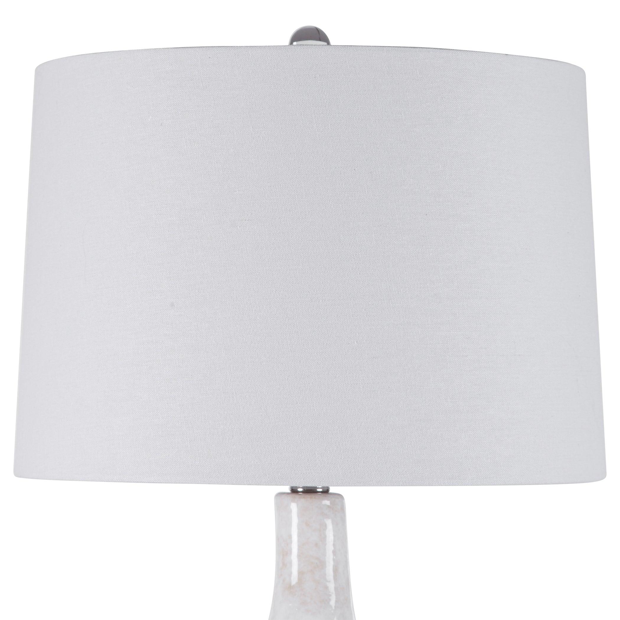 DURANGO RUST WHITE TABLE LAMP - Frankwebs