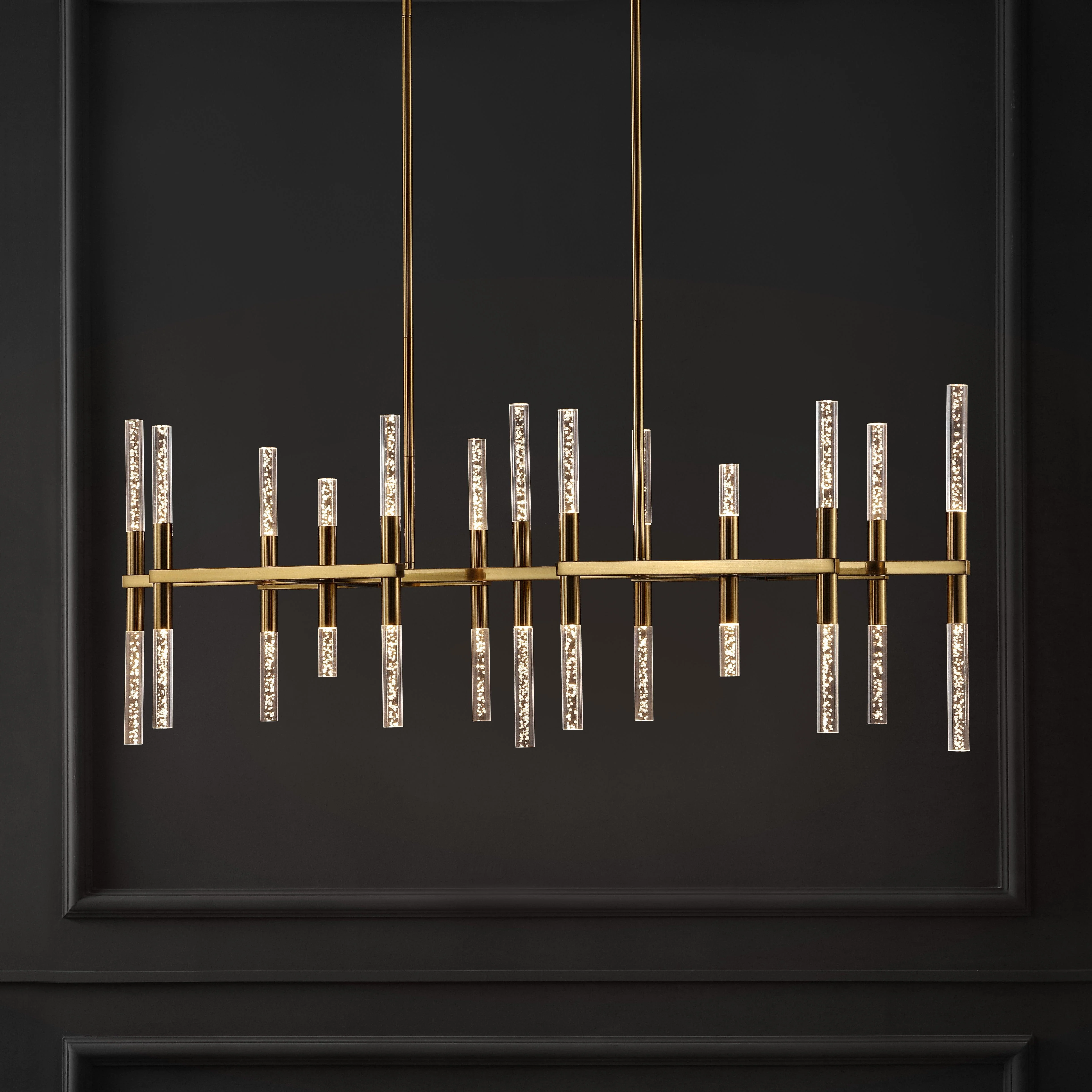 EVARIA ACRYLIC TUBE CHANDELIER - Frankwebs