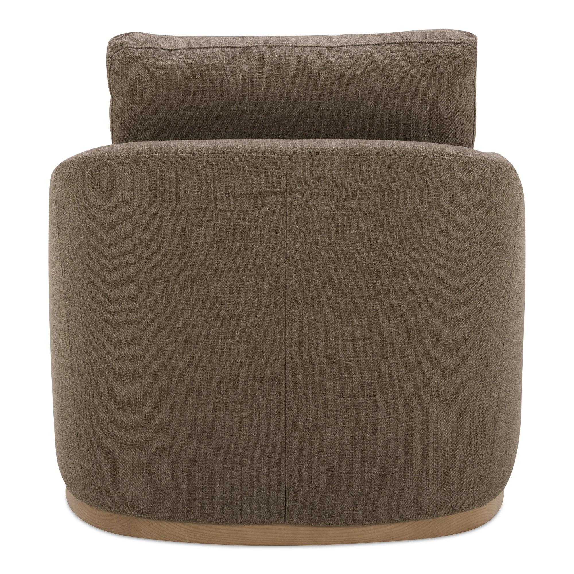Linden Swivel Chair Soft Taupe - Frankwebs