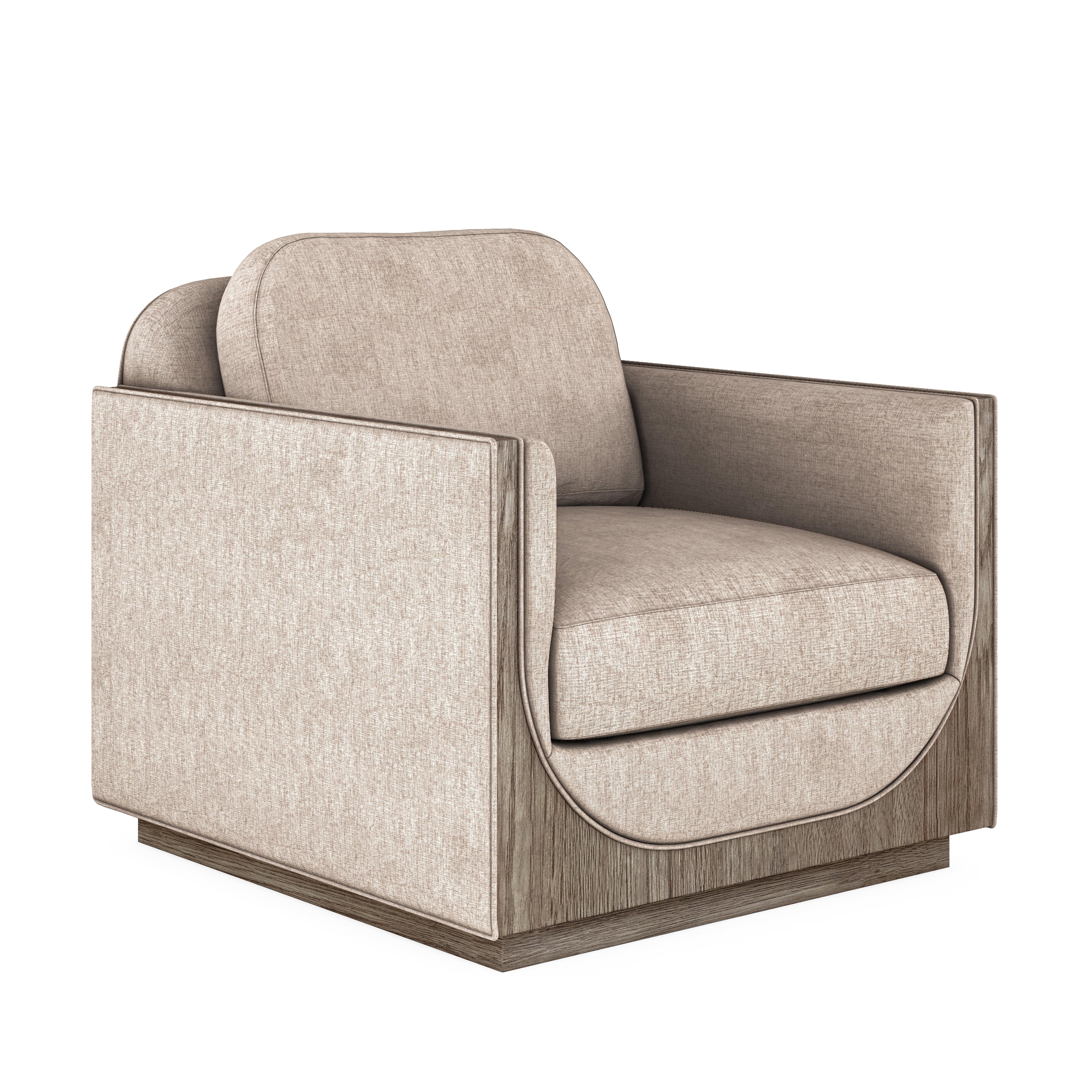 Bastion Lounge Chair, H-Silver - Frankwebs