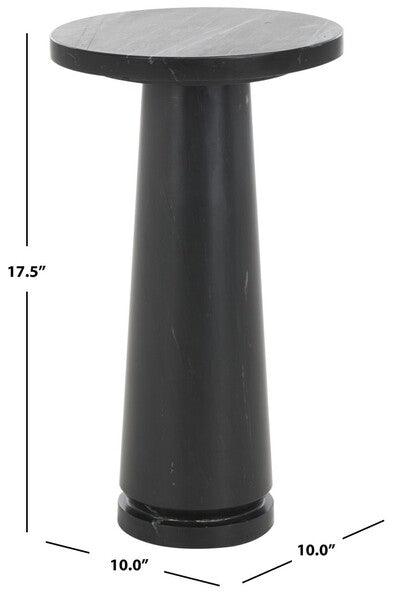 VALENTIA ROUND MARBLE ACCENT TABLE - Frankwebs