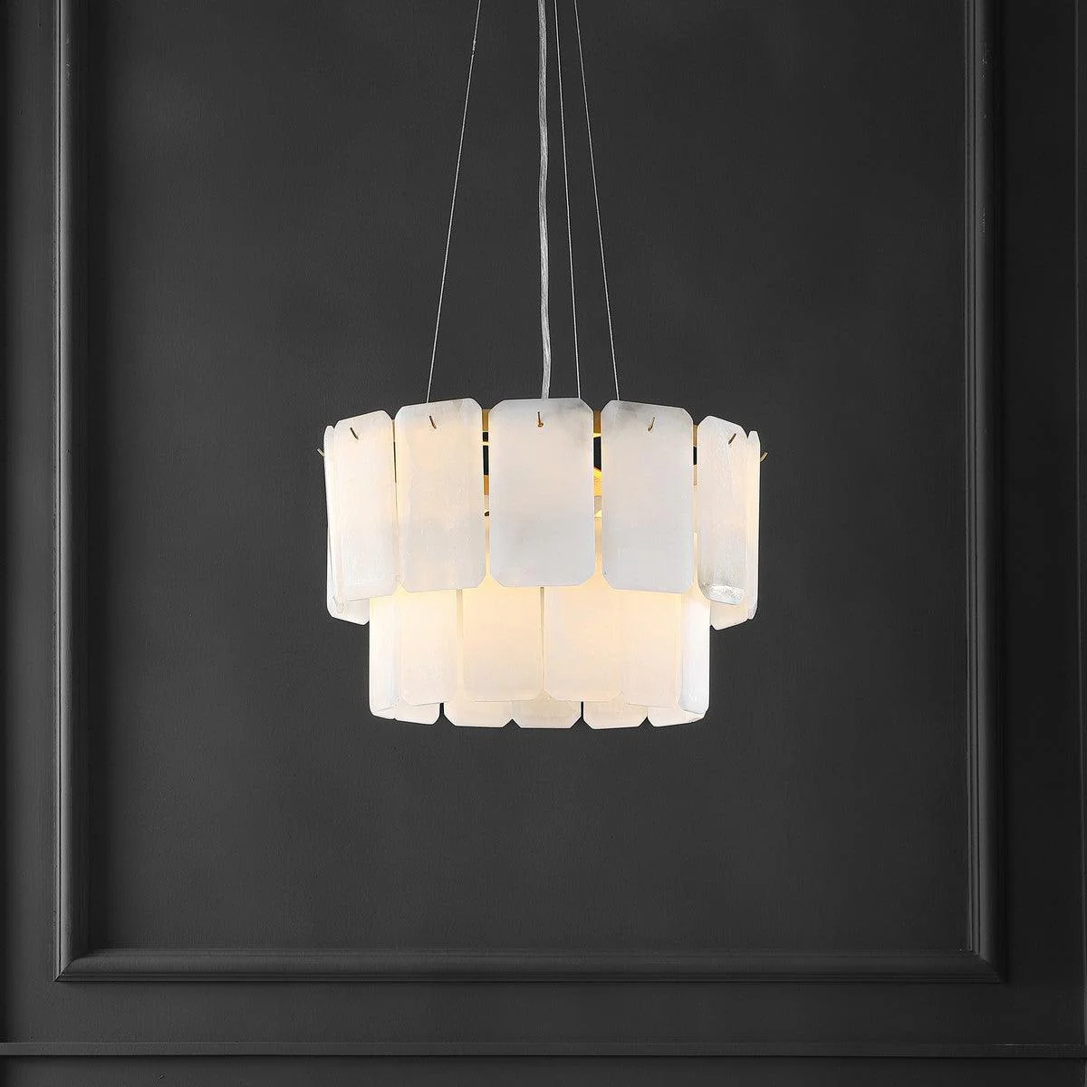 FERNANDEZ MARBLE 2 TIER CHANDELIER - Frankwebs