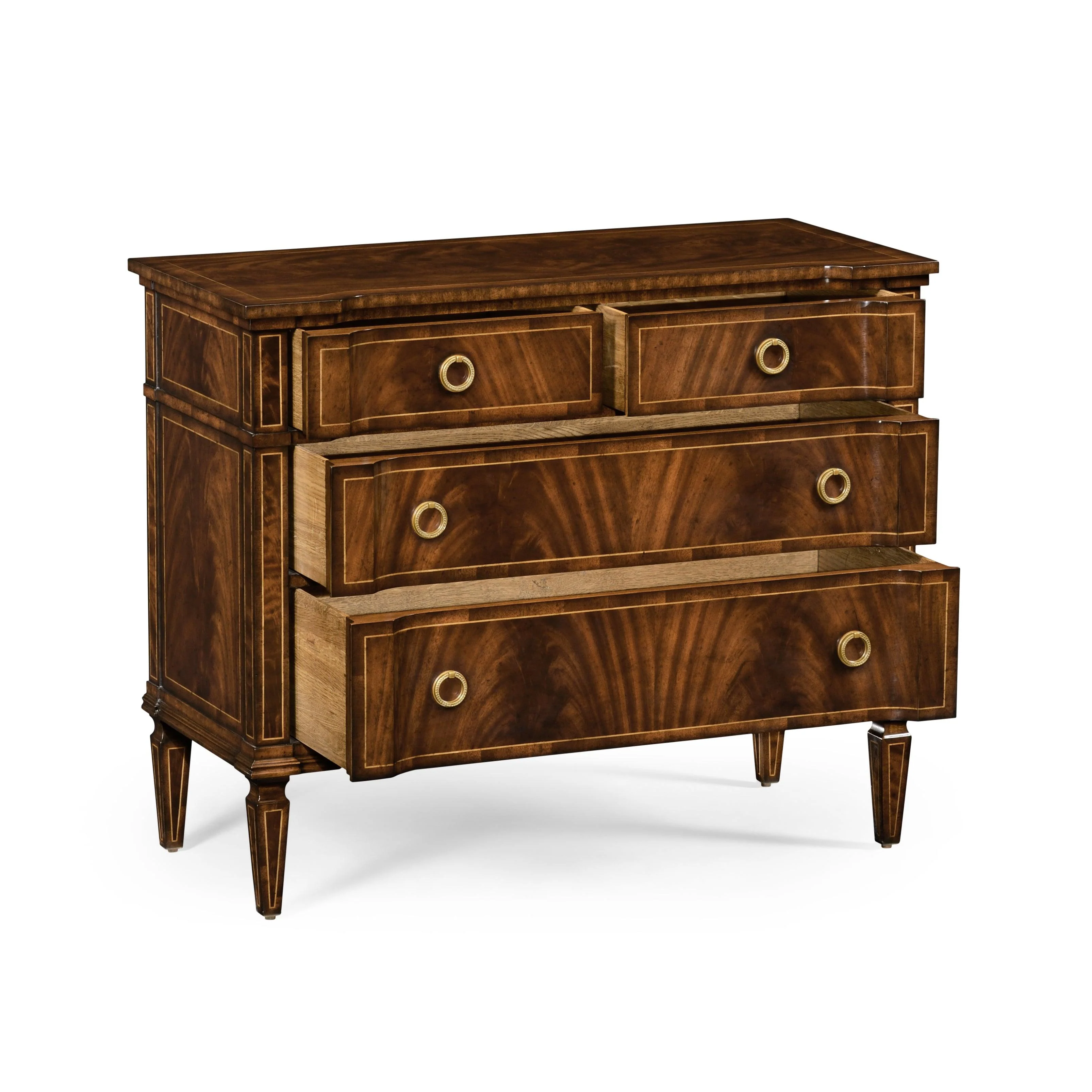Versailles Regency style Mahogany Chest of Drawers - Frankwebs