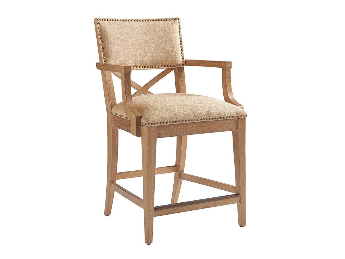 Los Altos Sutherland Upholstered Counter Stool - Frankwebs