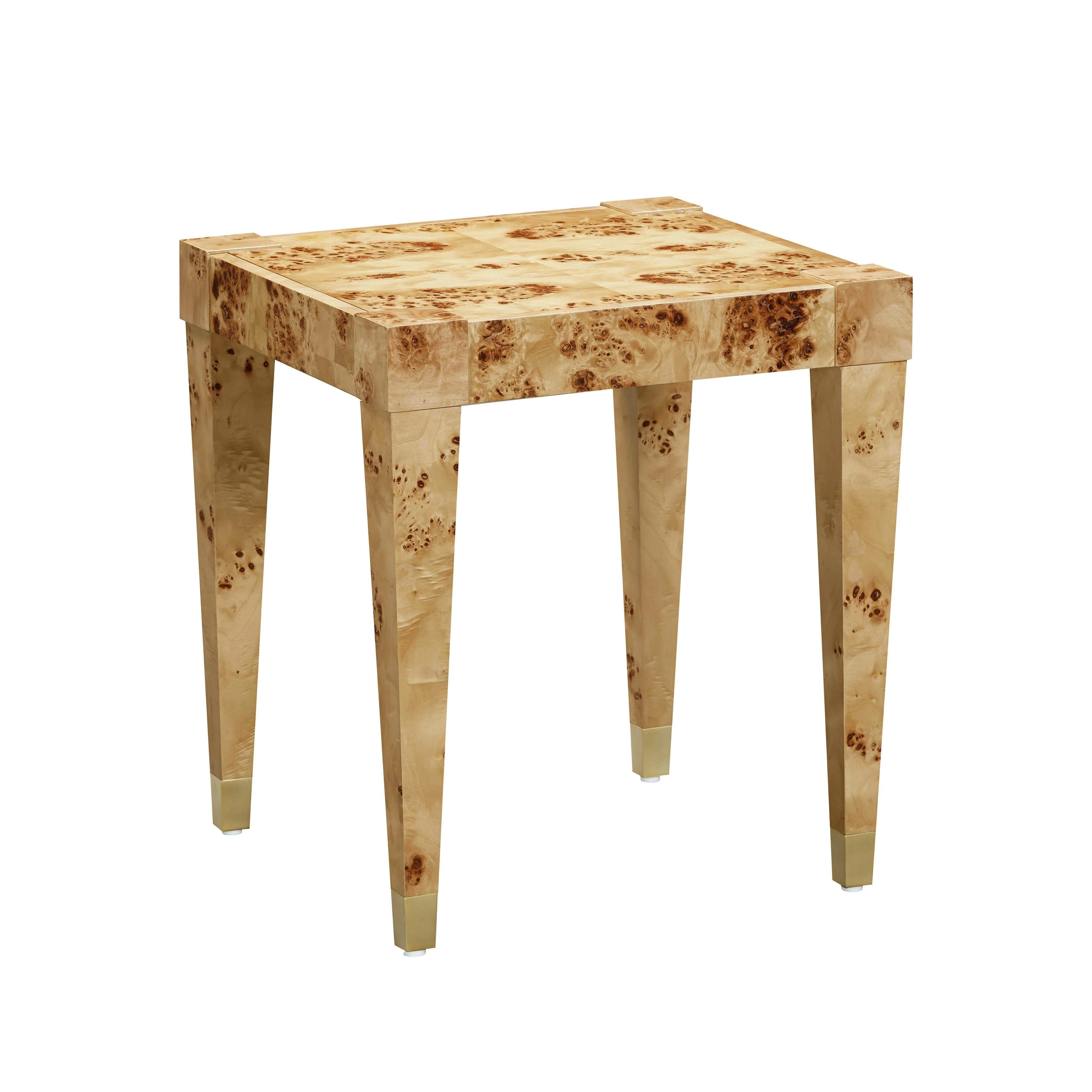 Brandyss Natural Burl End Table - Frankwebs