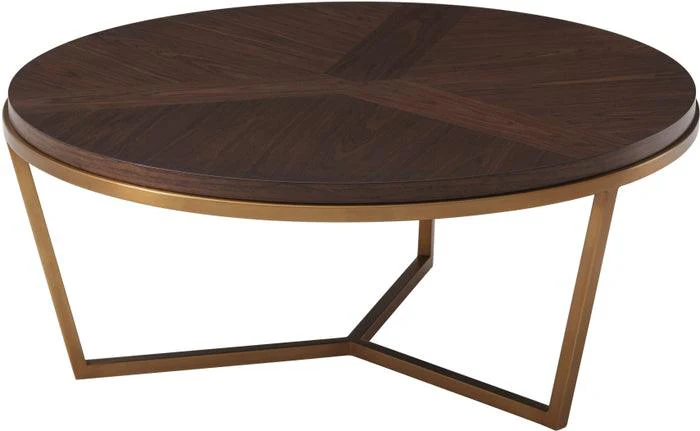 Small Fisher Round Cocktail Table (Macadamia) - Frankwebs