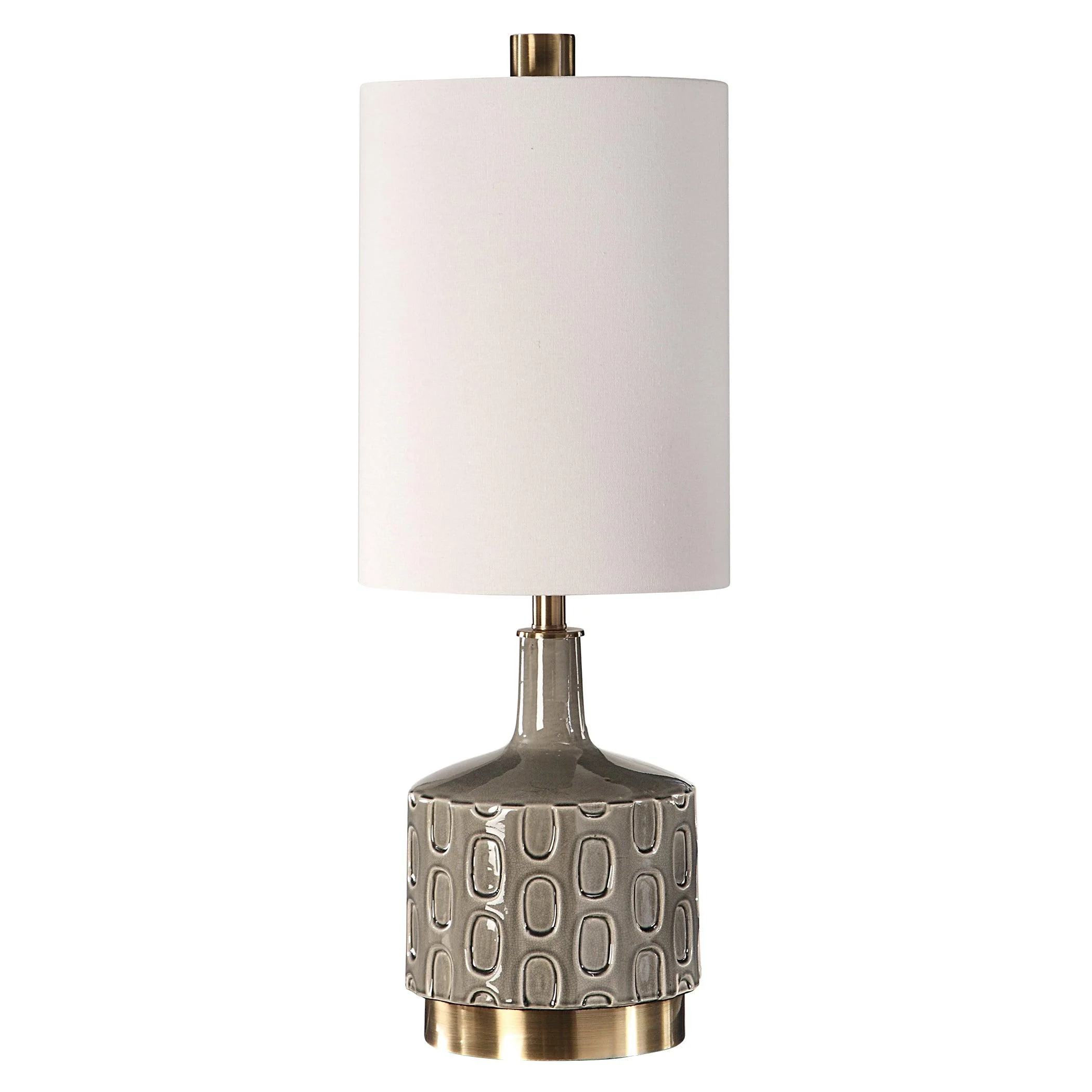 DARRIN GRAY TABLE LAMP - Frankwebs