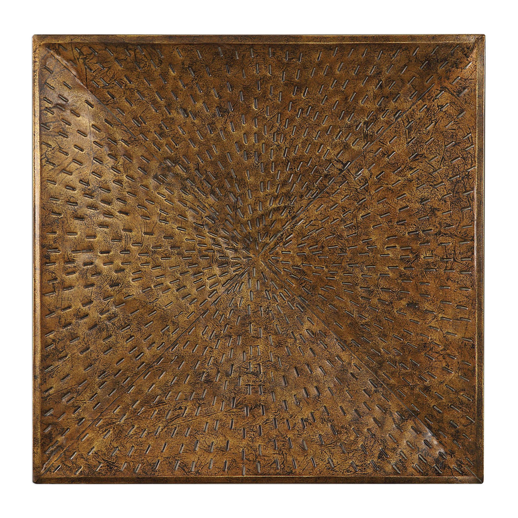 BLAISE ANTIQUED BRONZE WALL ART - Frankwebs