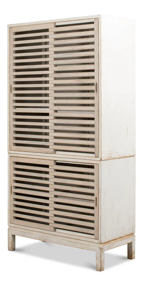 Groovy Doors Bookcase - Whitewash - Frankwebs