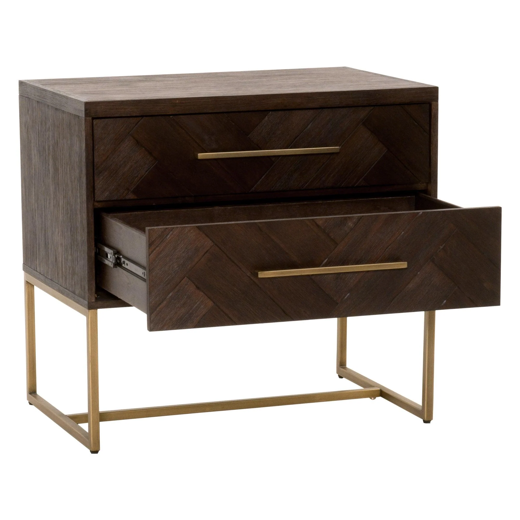 Mosaic 2-Drawer Nightstand - Frankwebs