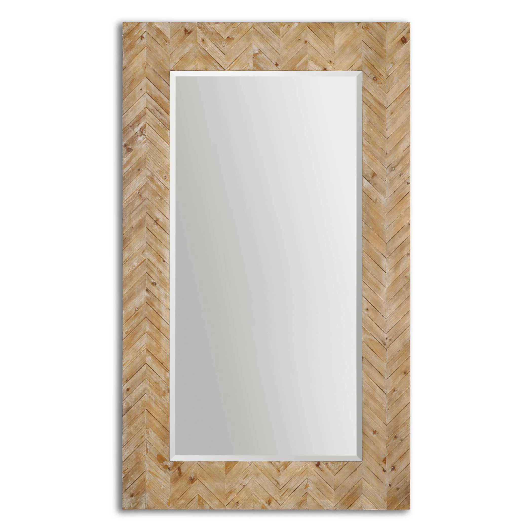 DEMETRIA OVERSIZED WOODEN MIRROR - Frankwebs
