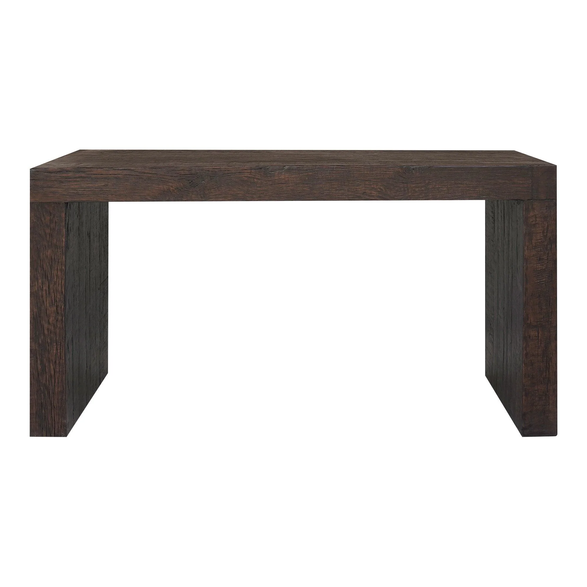 Evander Console Table Rustic Brown - Frankwebs