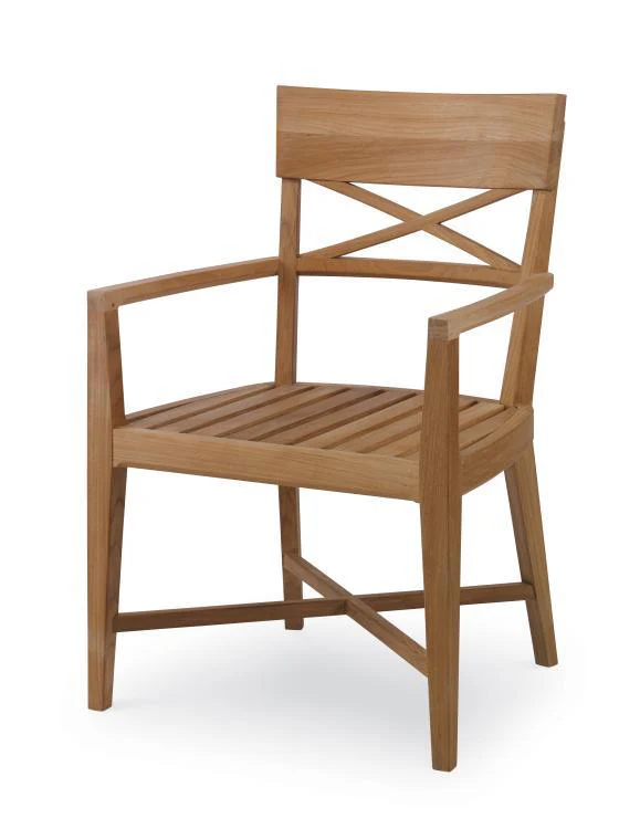 Teak Dining Arm Chair - Frankwebs