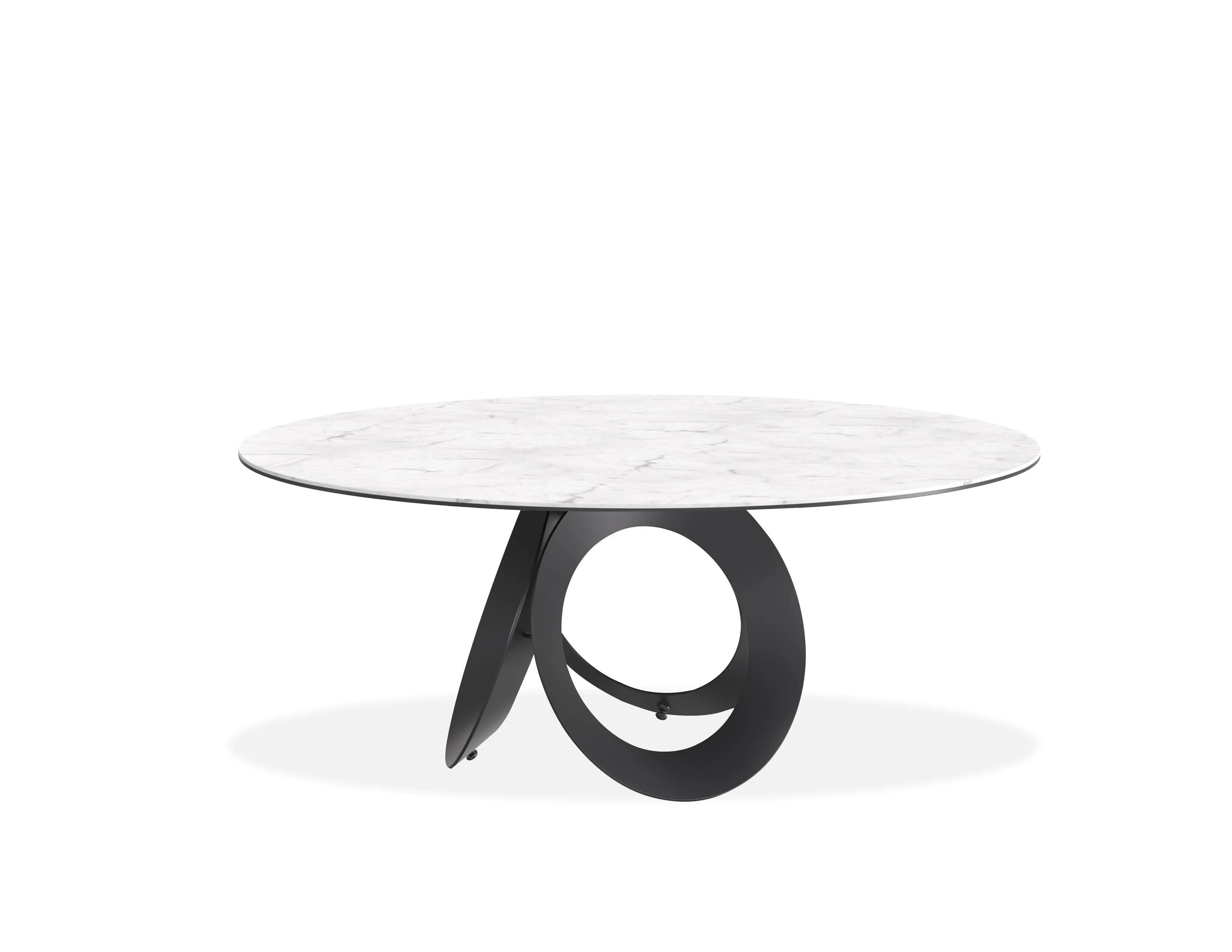 OPTIC Dining Table Round - Frankwebs