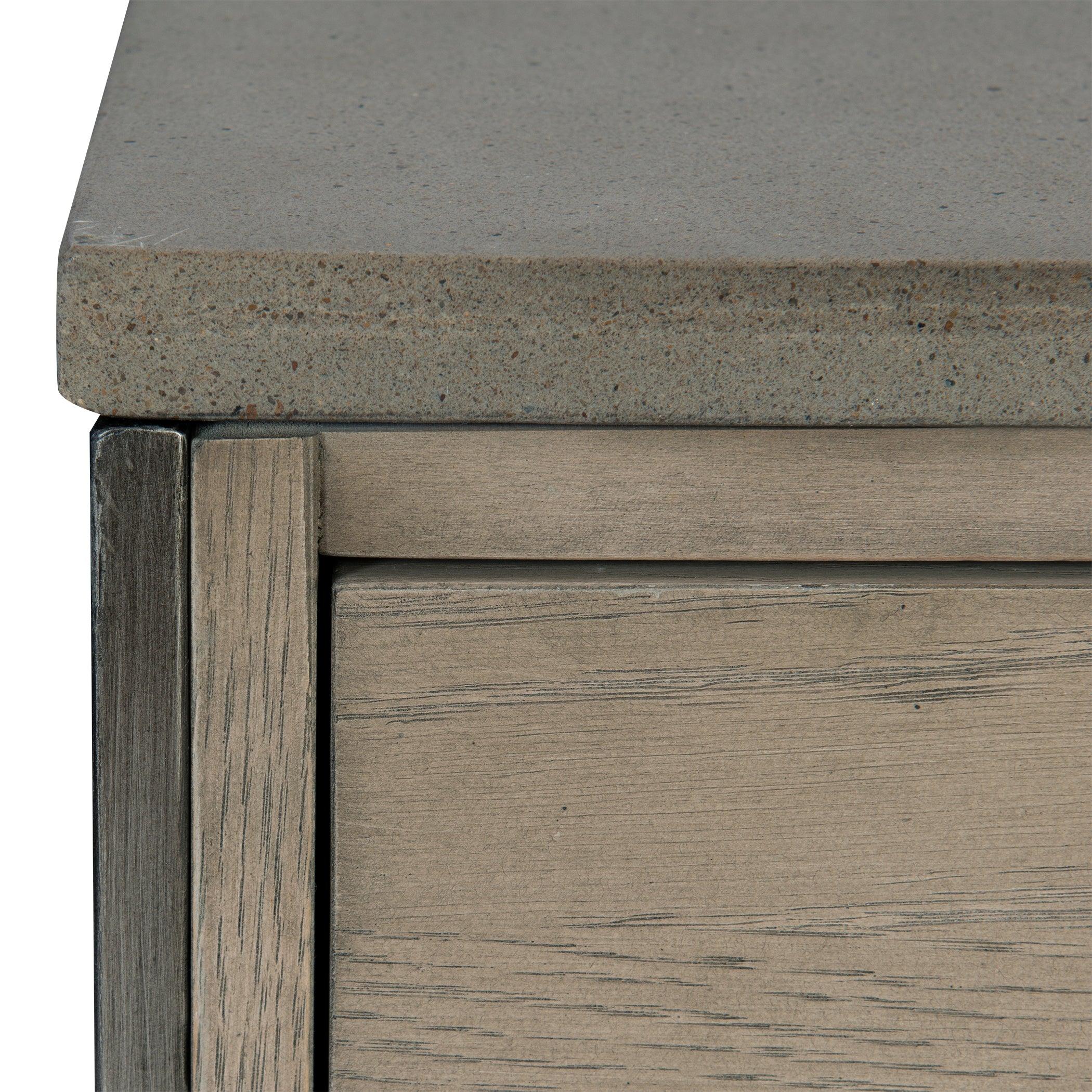 Cartwright Gray Side Table - Frankwebs