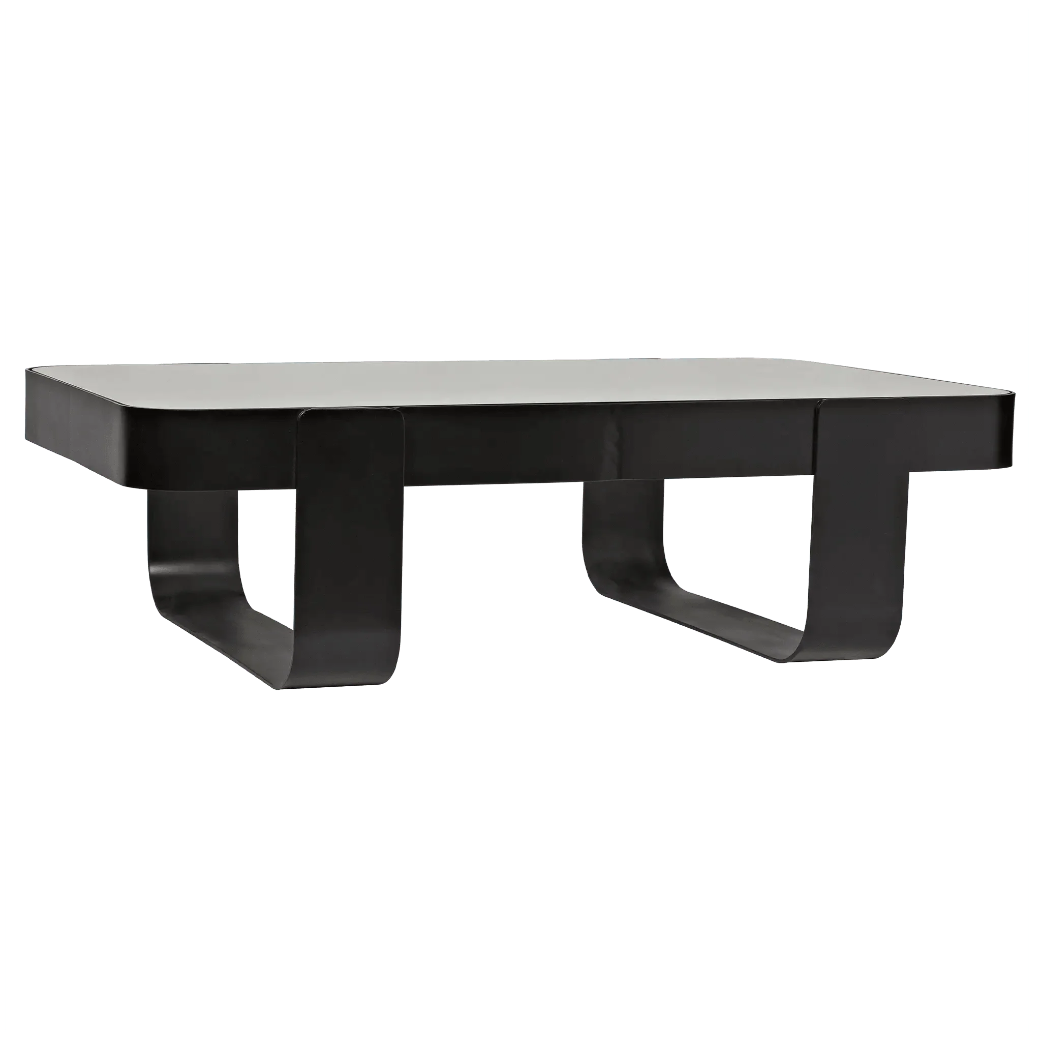Marshall Coffee Table, Black Steel - Frankwebs