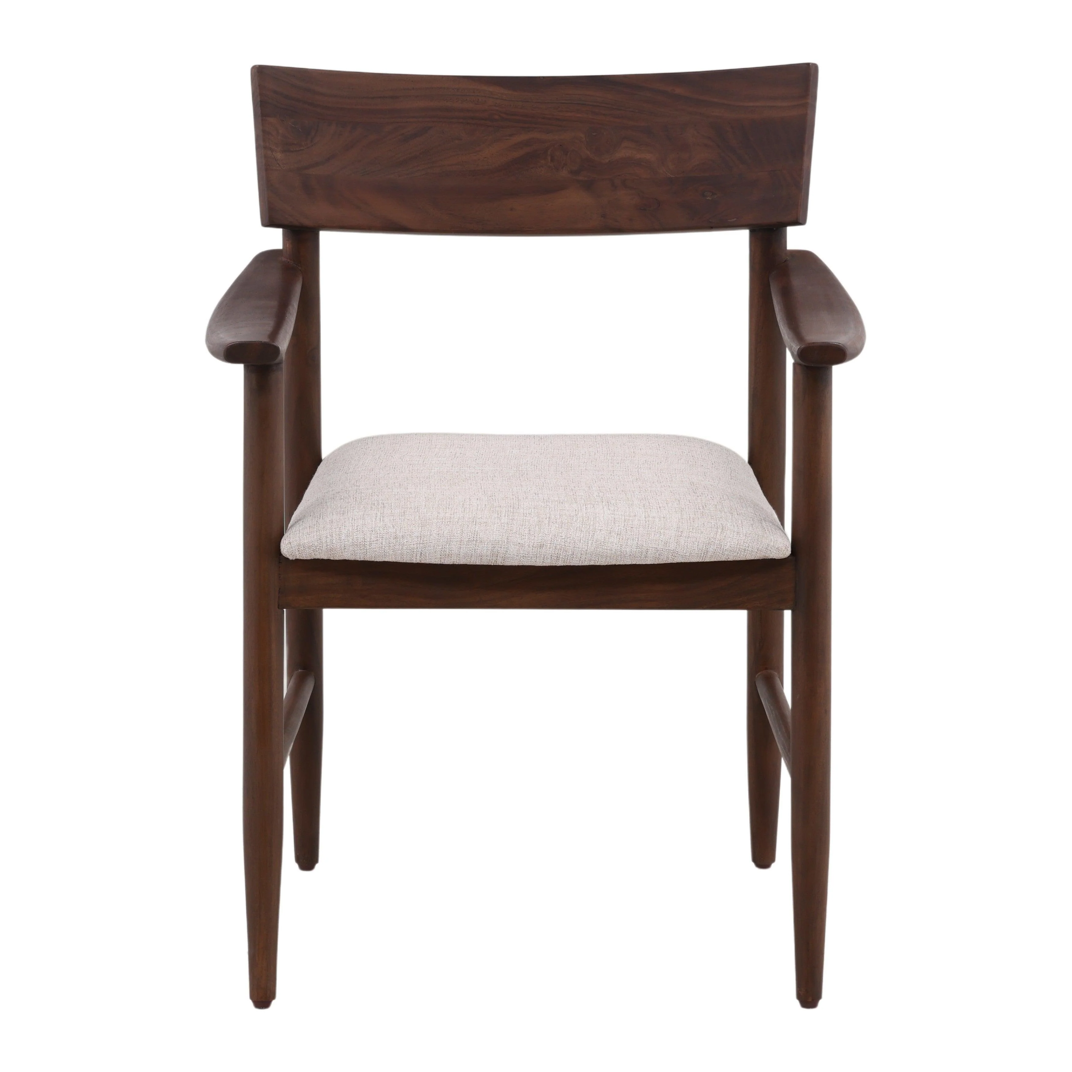 Glennon Dining Chair Dark Brown - Frankwebs