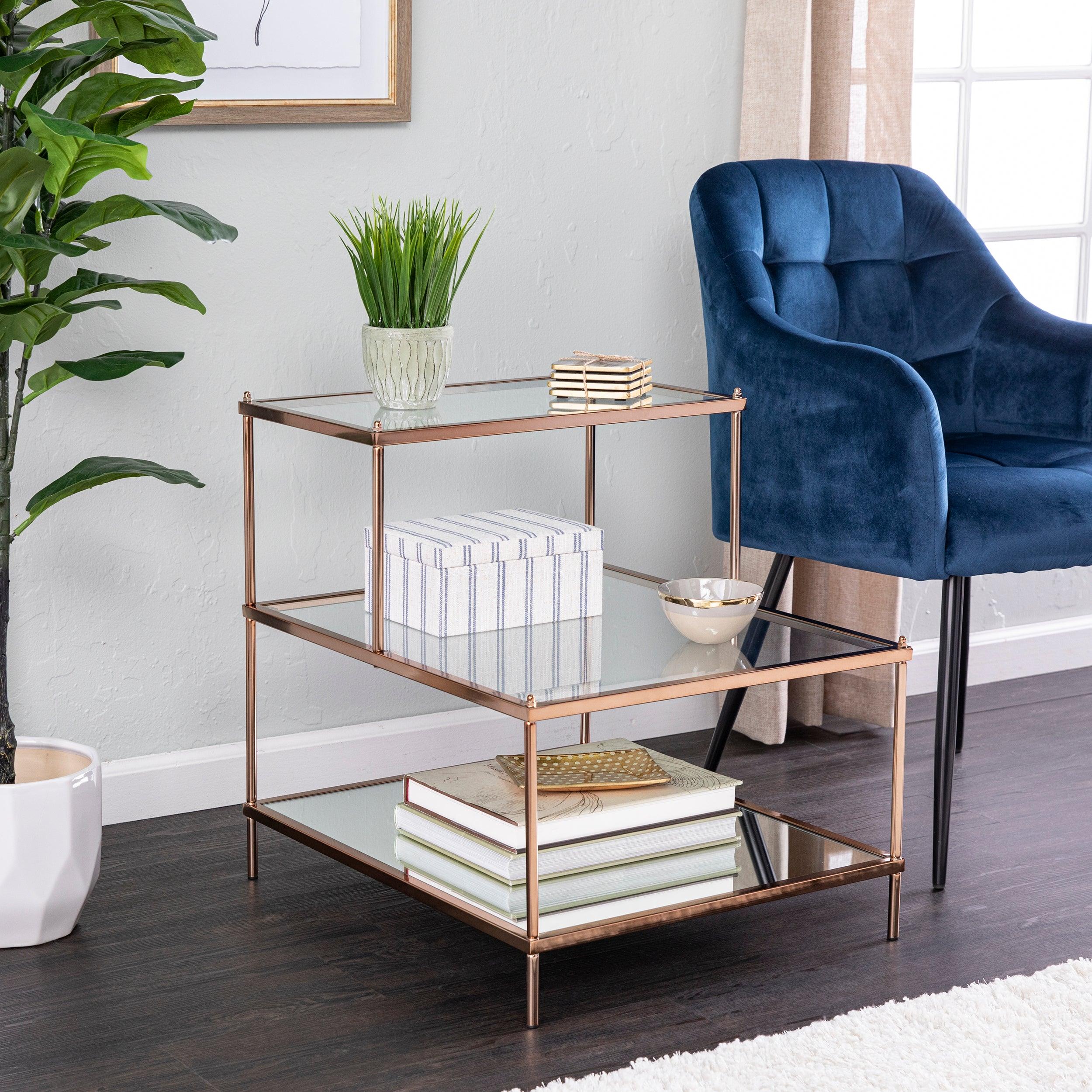 Knox Accent Table - Copper - Frankwebs