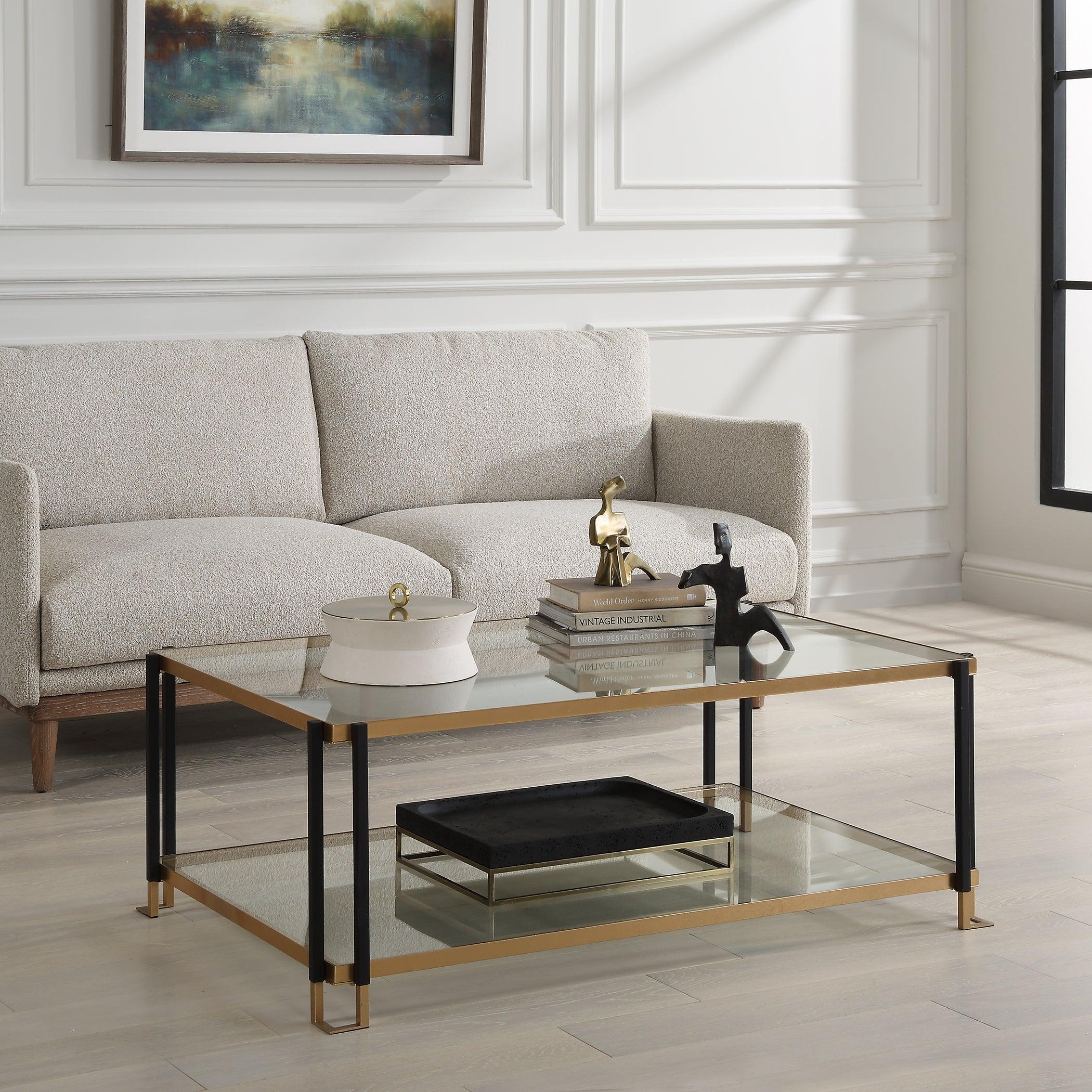Kentmore Glass Coffee Table - Frankwebs