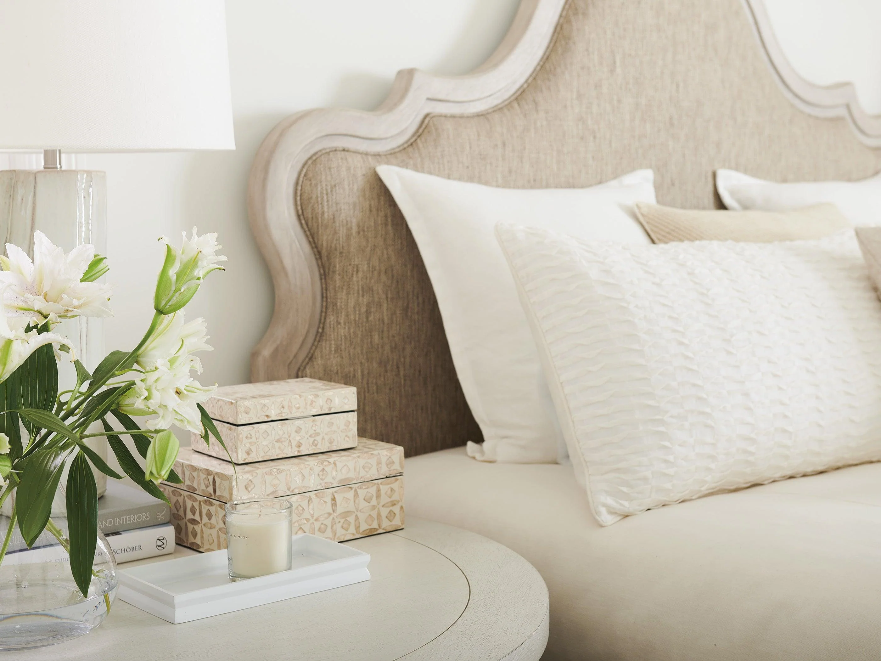 Malibu Zuma Upholstered Panel Bed - Frankwebs