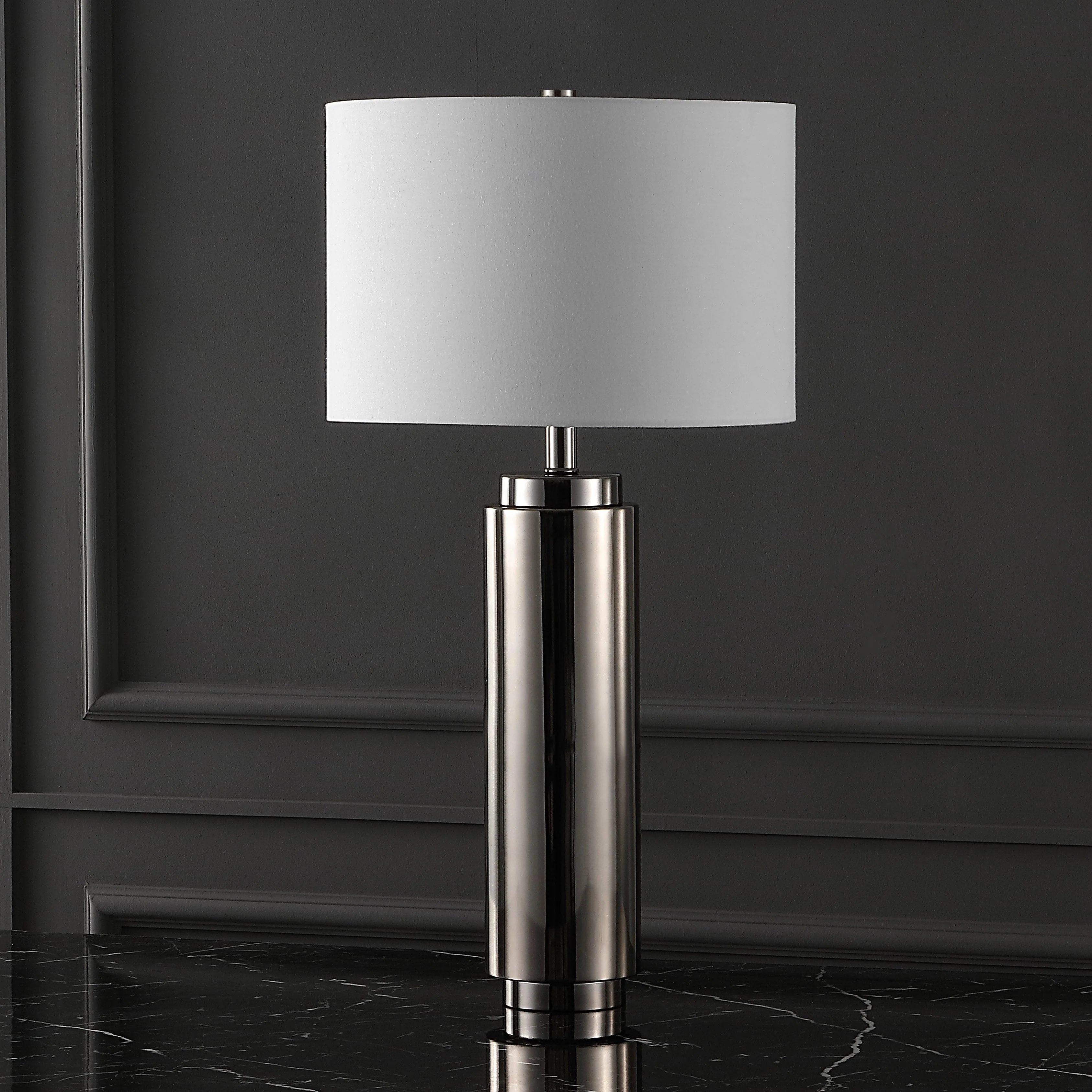 TERRY METAL PILLAR TABLE LAMP - Frankwebs
