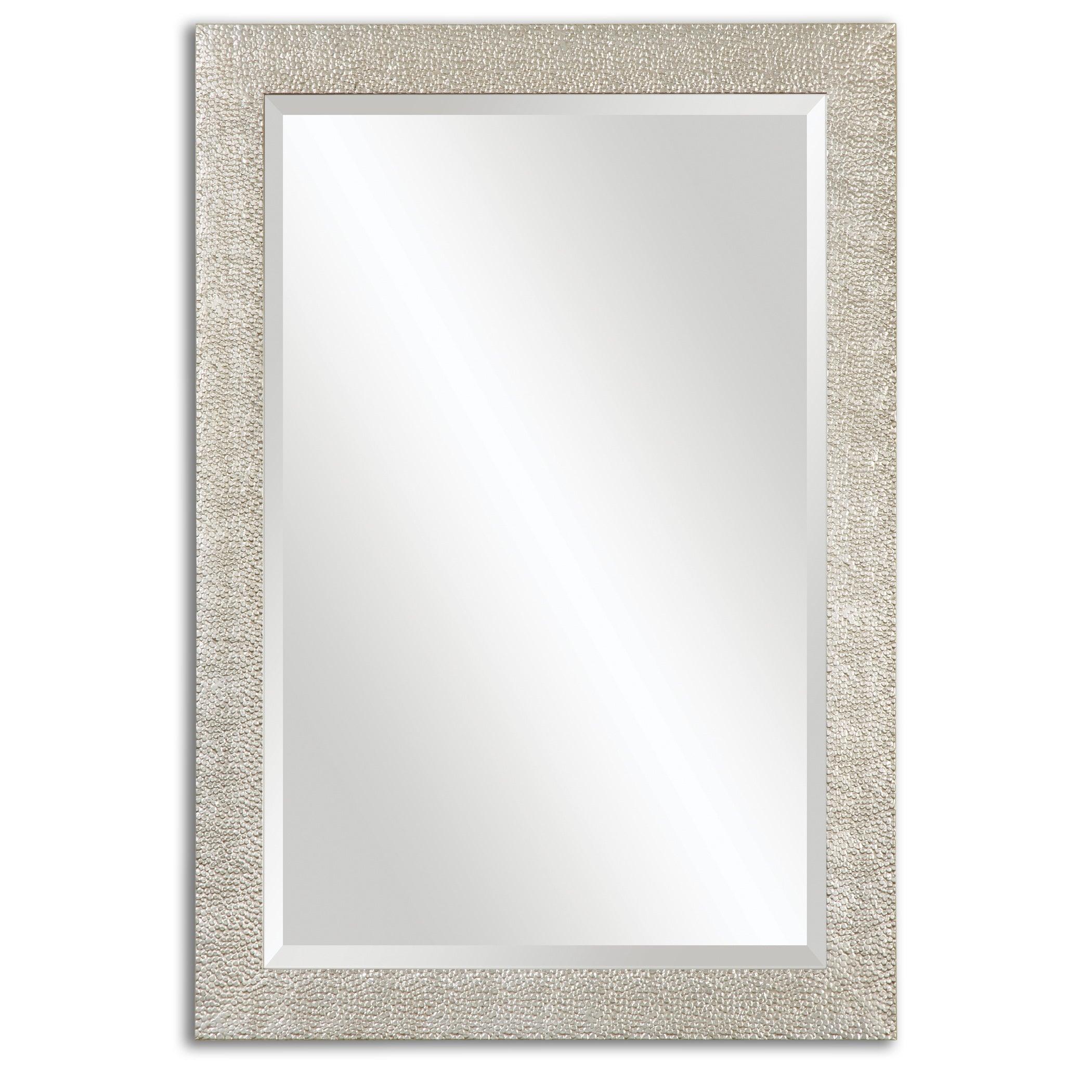 PORCIUS ANTIQUED SILVER MIRROR - Frankwebs