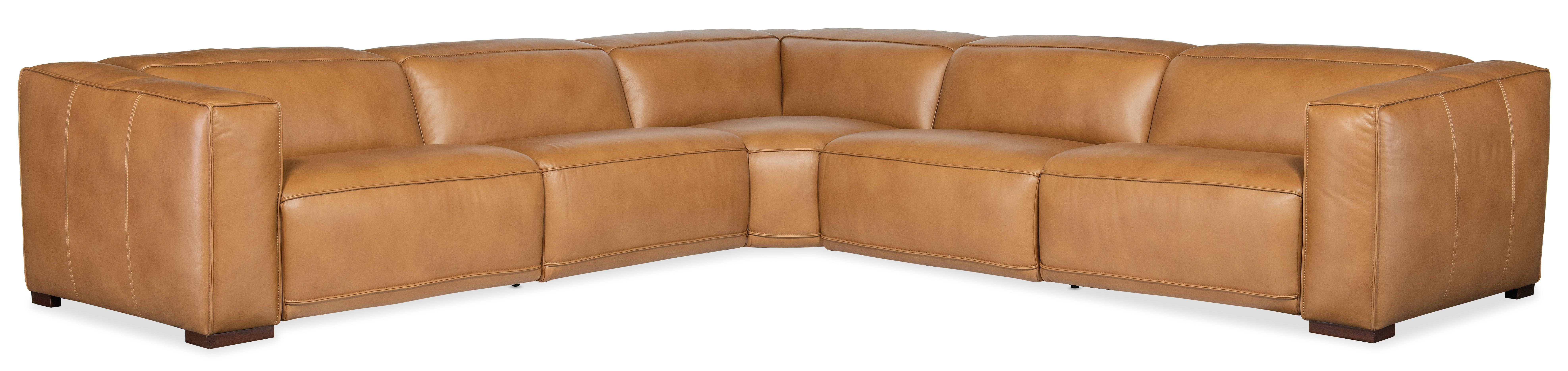 Fresco 5 Seat Power Recline Sectional 4-PWR - Frankwebs