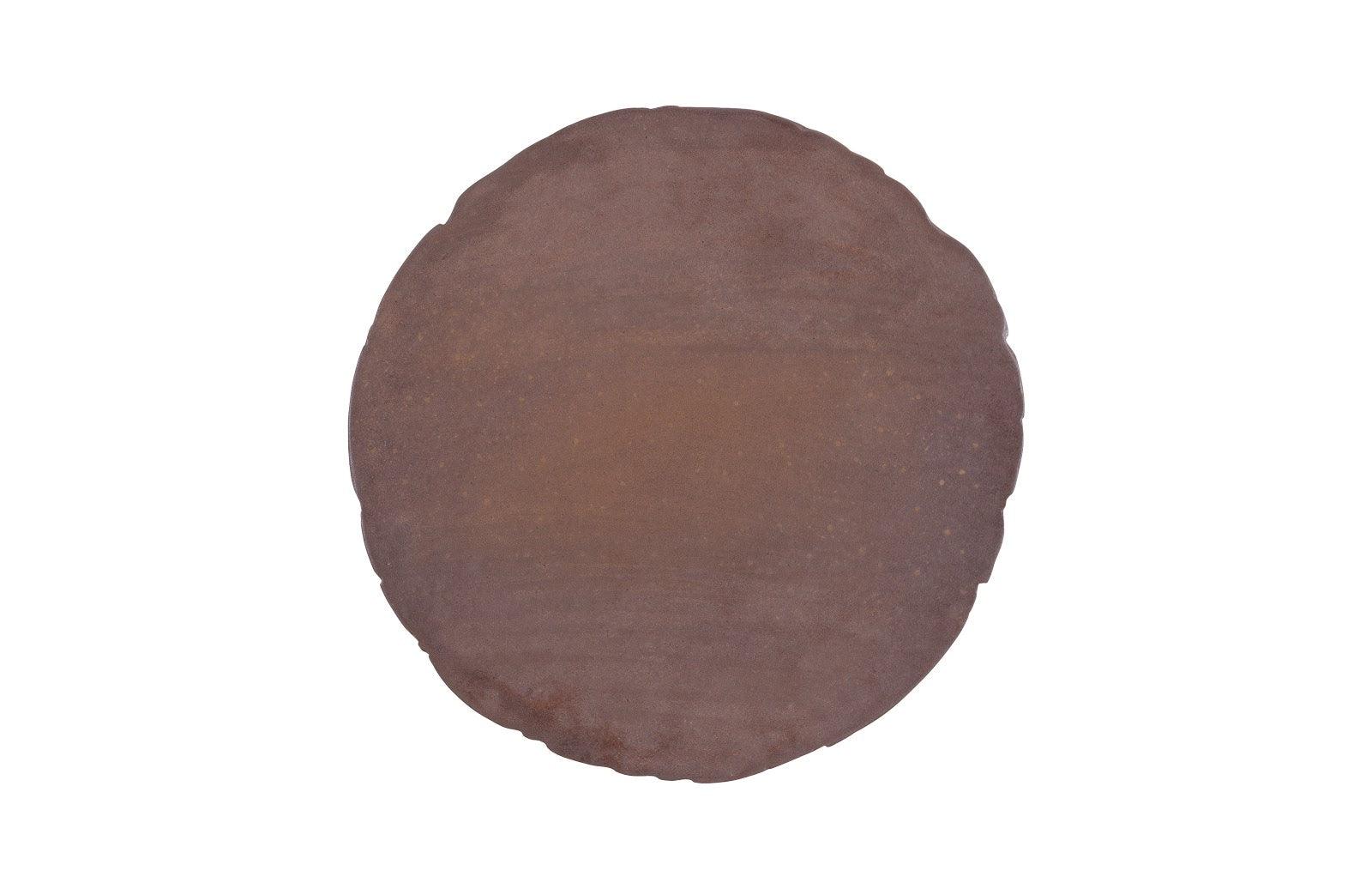 Cast Oil Drum Wall Discs, Resin, Rust Finish, Set of 4 - Frankwebs