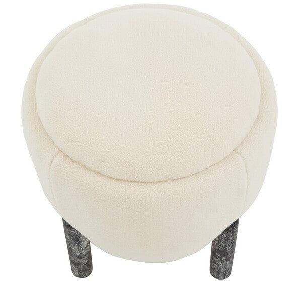 CLARABELLA UPHOLSTERED OTTOMAN - Frankwebs