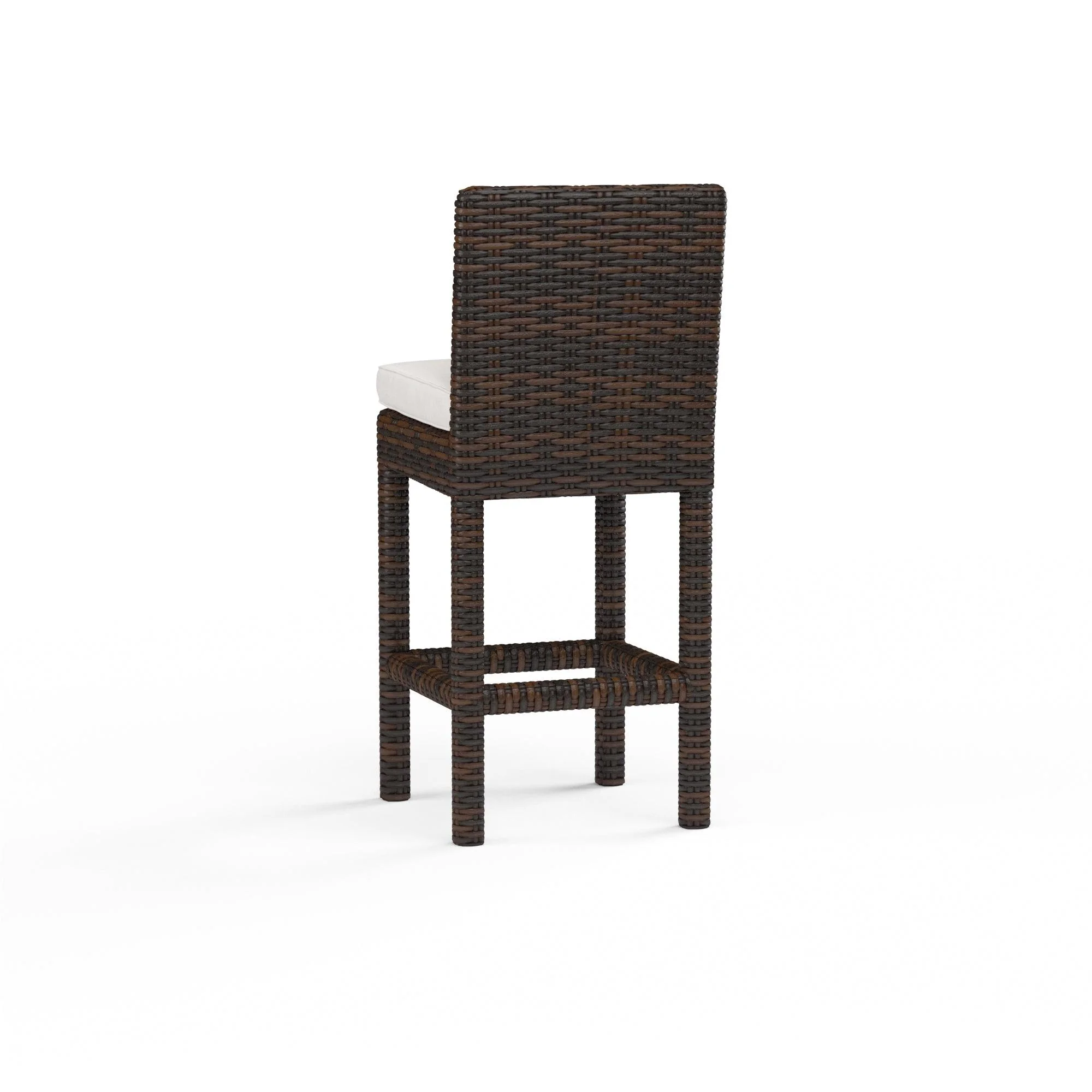 Montecito Barstool in Canvas Flax w/ Self Welt - Frankwebs