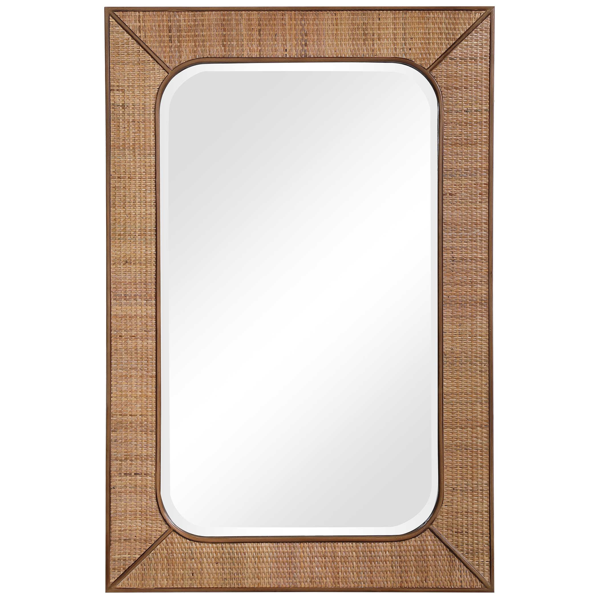 TAHITI RATTAN MIRROR - Frankwebs