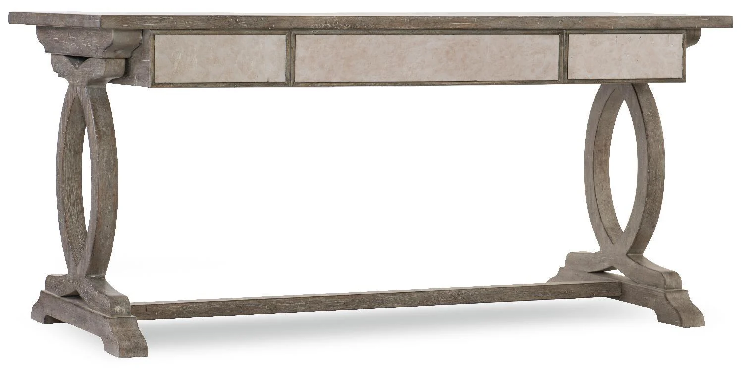Rustic Glam Trestle Desk - Frankwebs