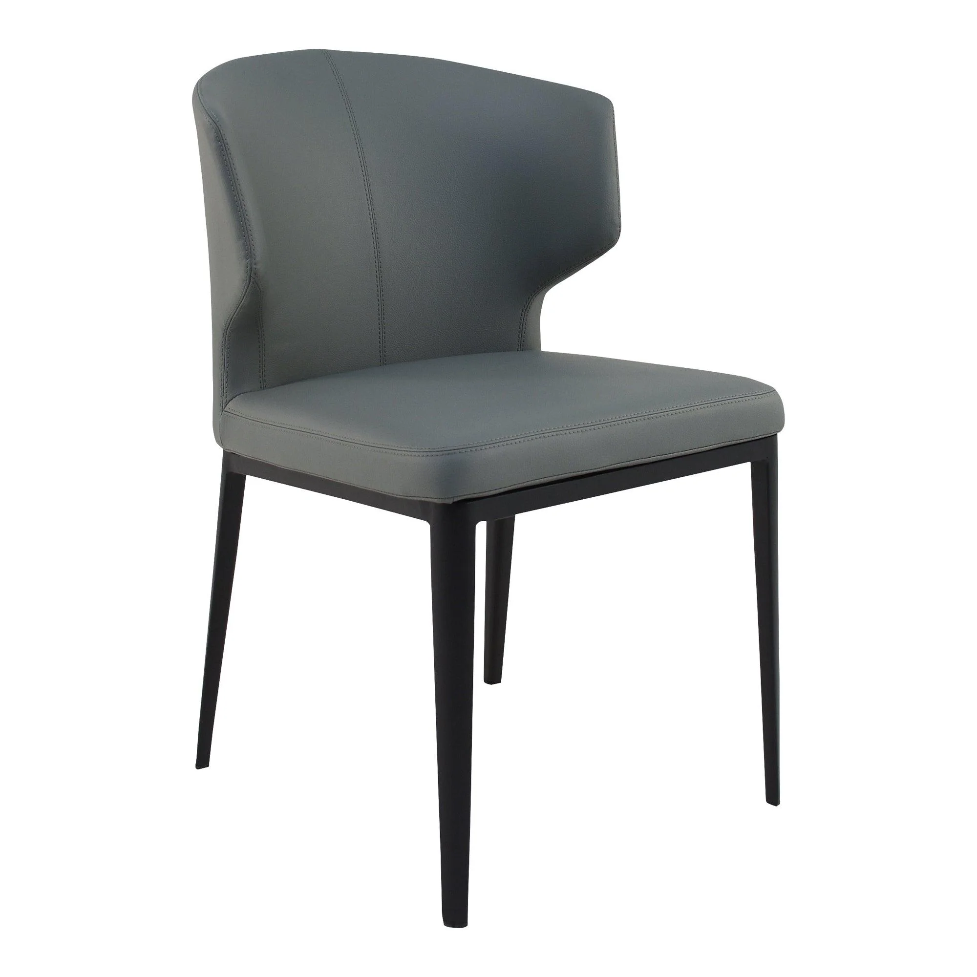 Delaney Dining Chair Grey - Set Of Two - Frankwebs