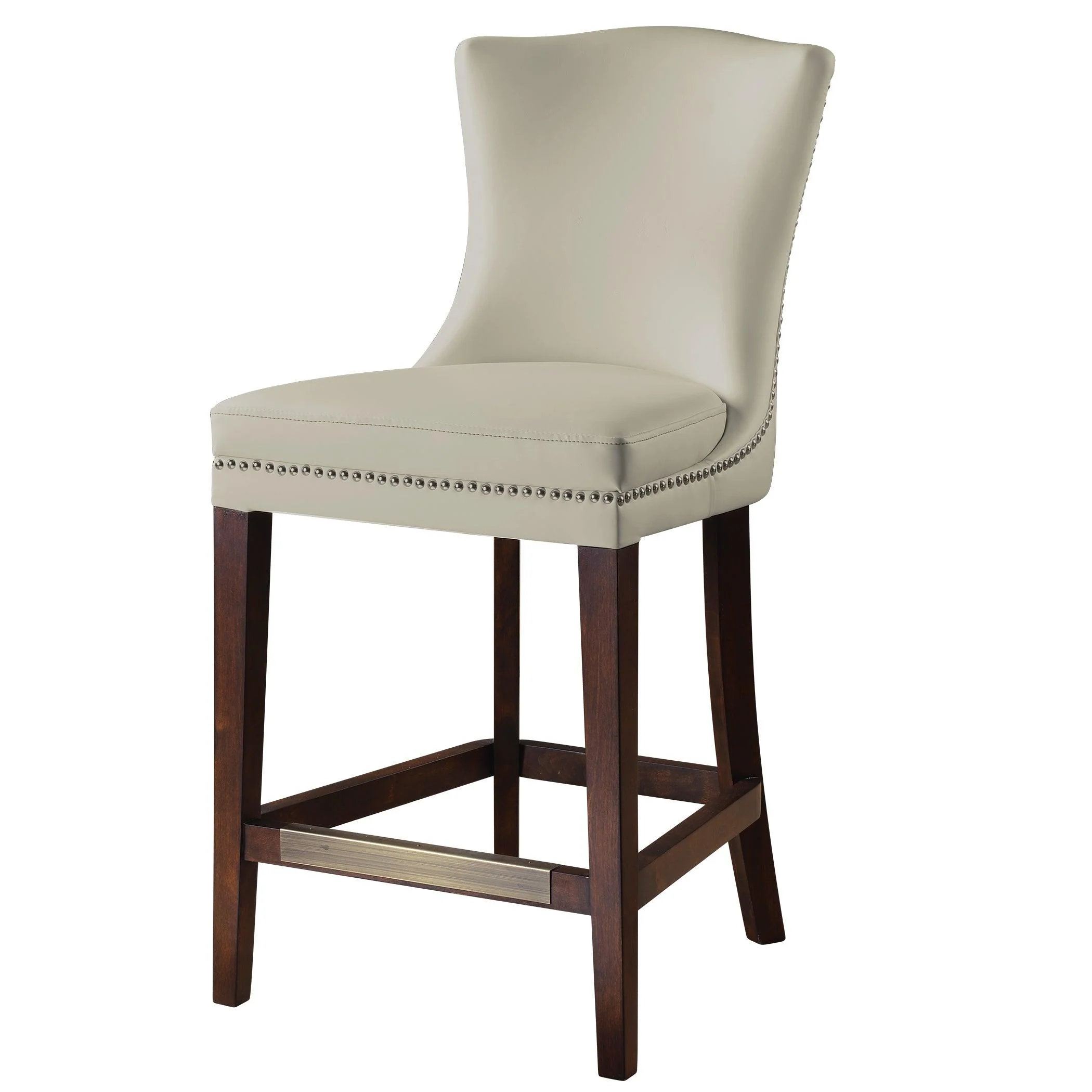 DARIELA WHITE COUNTER STOOL - Frankwebs