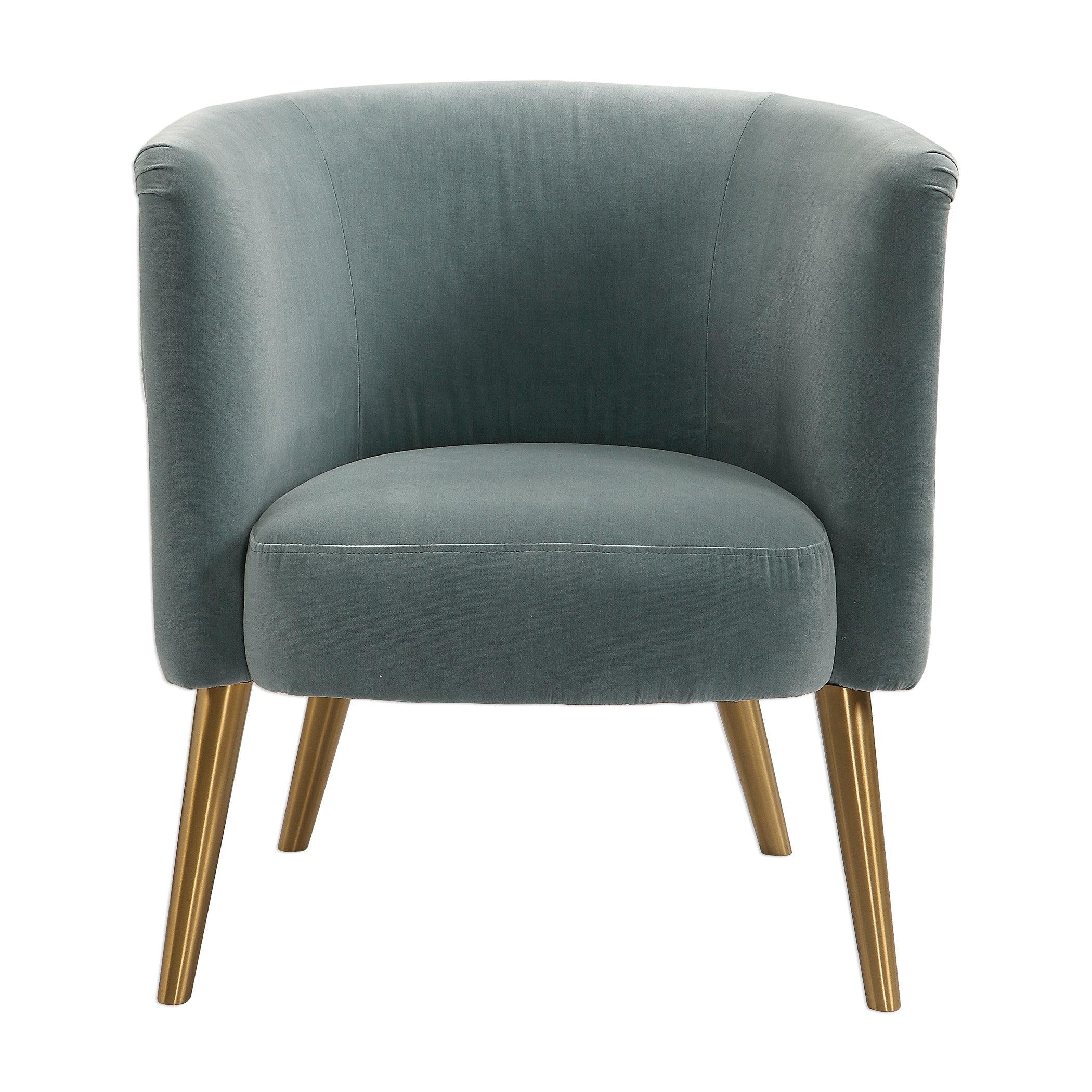 Haider Gray Accent Chair - Frankwebs